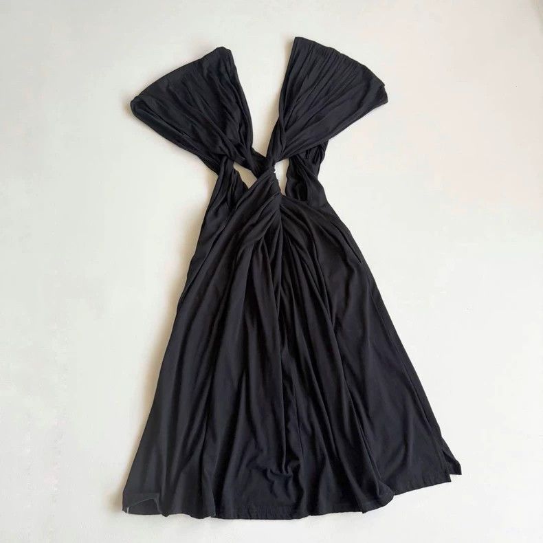 Y's Y's Long skirt with knot and large swing dress Size XS / US 0-2 / IT 36-38 - 2 Thumbnail