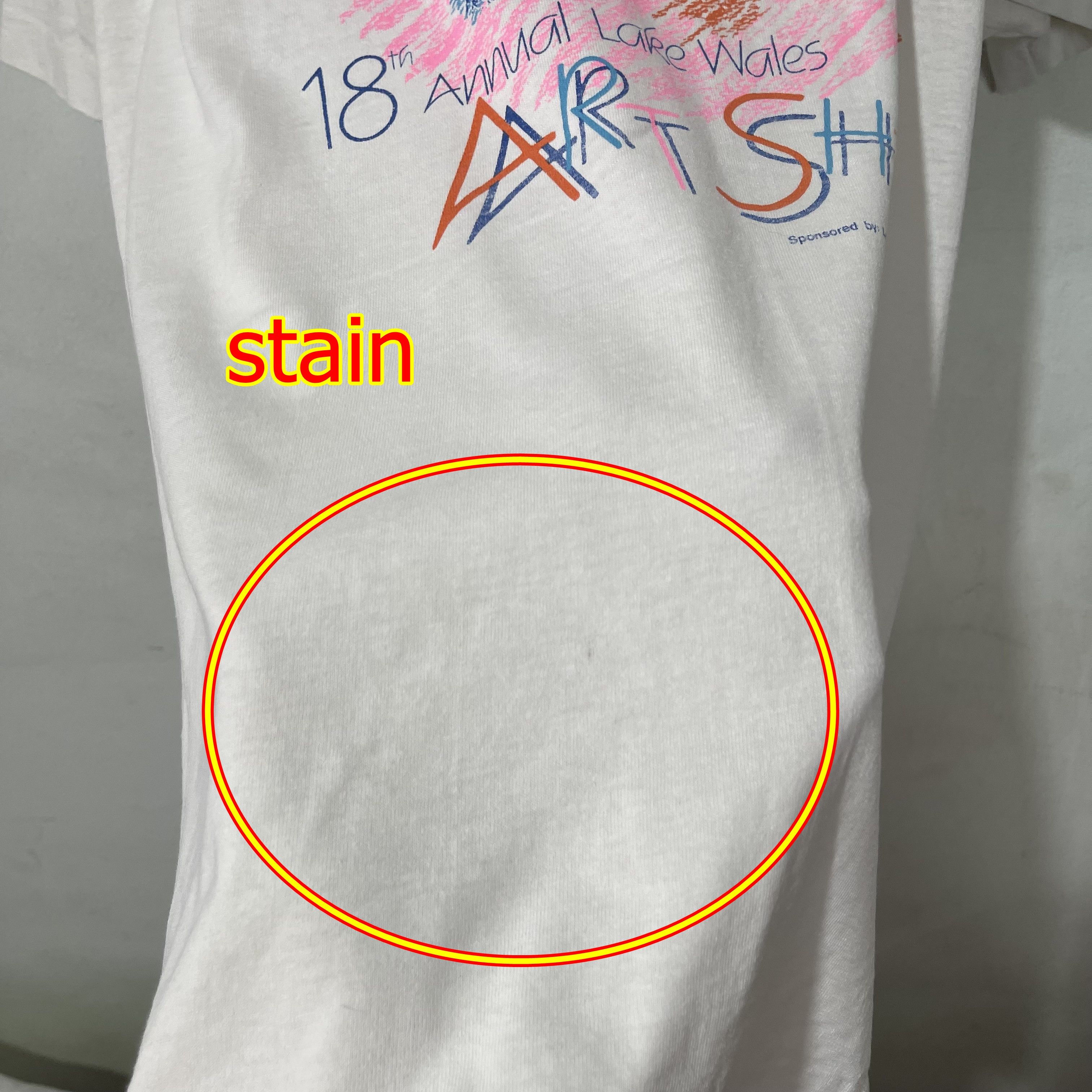 Vintage Vintage 90s Lake Wales Art Show T-Shirt Size US XXL / EU 58 / 5 - 6 Thumbnail