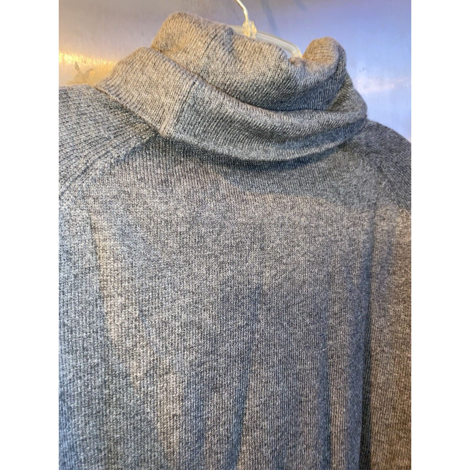 Lands' End Lands’ End Gray Turtleneck Sweater XL 18-20 Size XL / US 12-14 / IT 48-50 - 7 Thumbnail