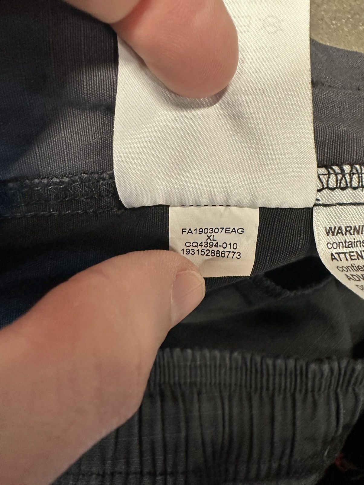 Jordan Brand × Travis Scott Jordan travis scott cargo pant black Size US 36 / EU 52 - 4 Thumbnail
