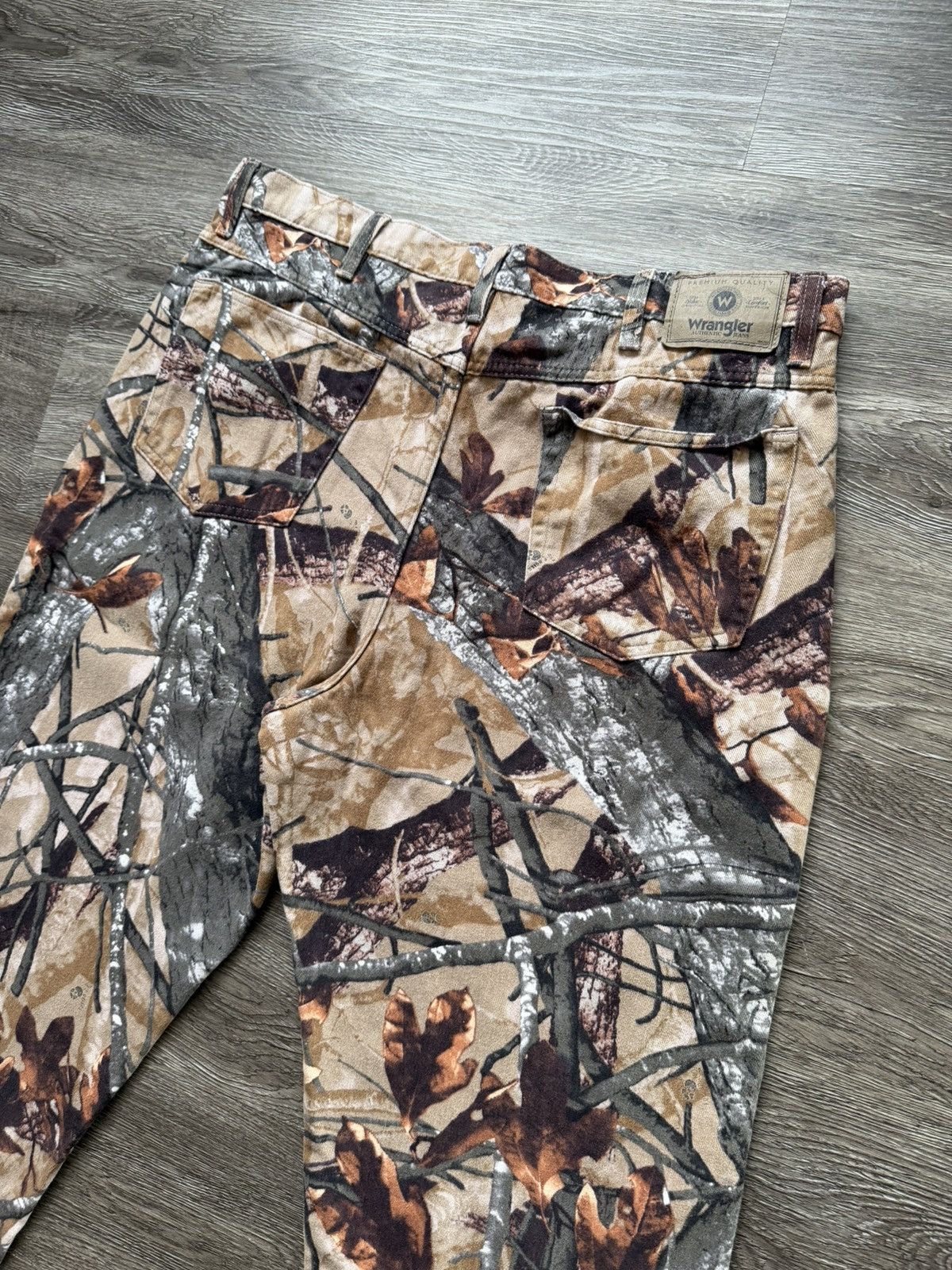 Realtree Vintage Wrangler Realtree Camo Double Knee Pants Workwear Size US 38 / EU 54 - 7 Thumbnail