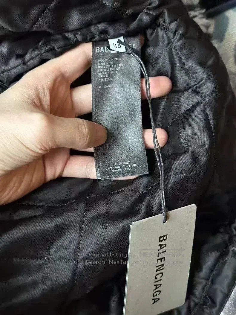 Balenciaga Balenciaga Camo Teddy Coat. Size US L / EU 52-54 / 3 - 4 Thumbnail
