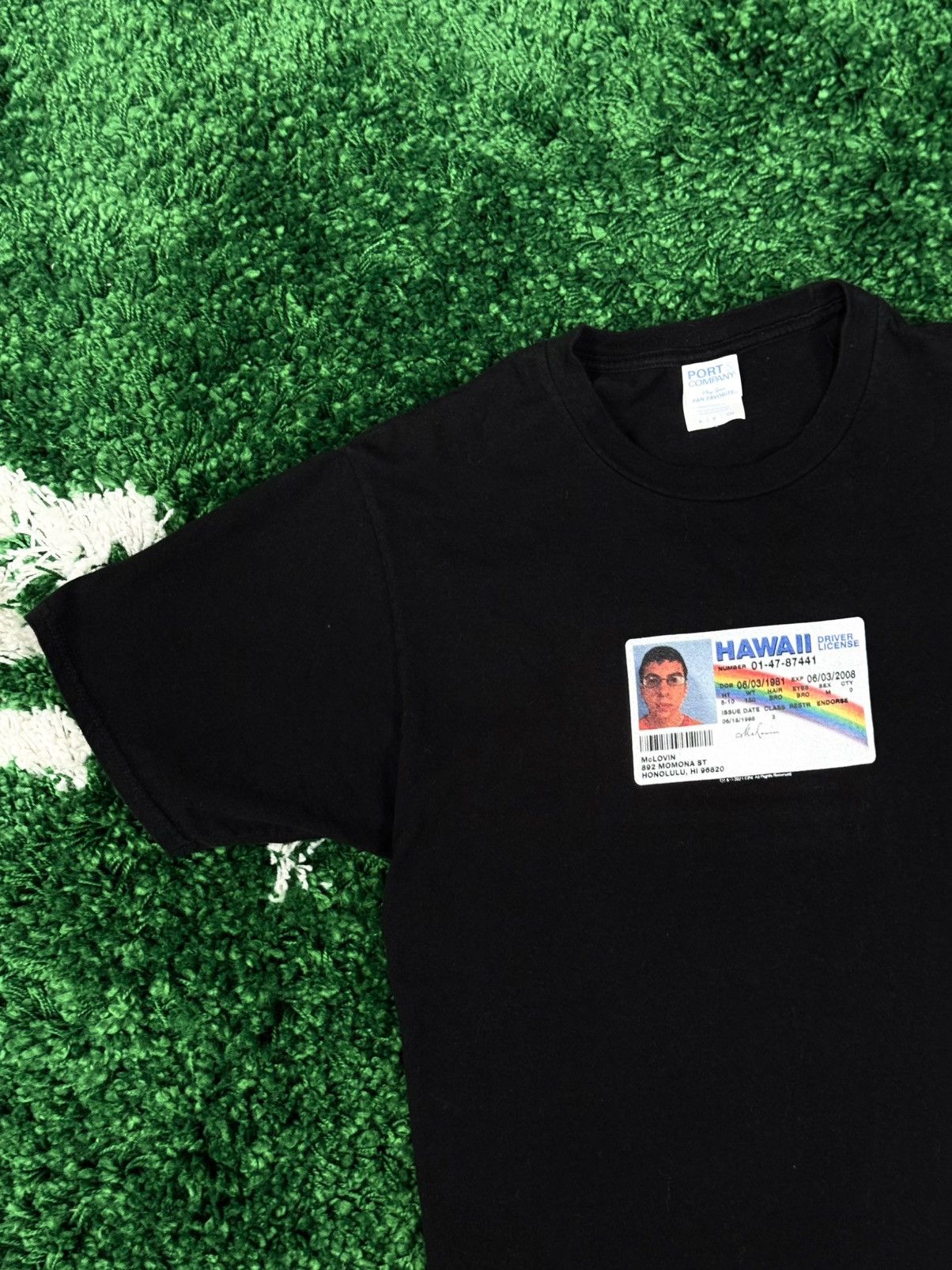 Vintage Mclovin Drivers License Photo Tee Black Small Funny Humor Size US S / EU 44-46 / 1 - 2 Thumbnail