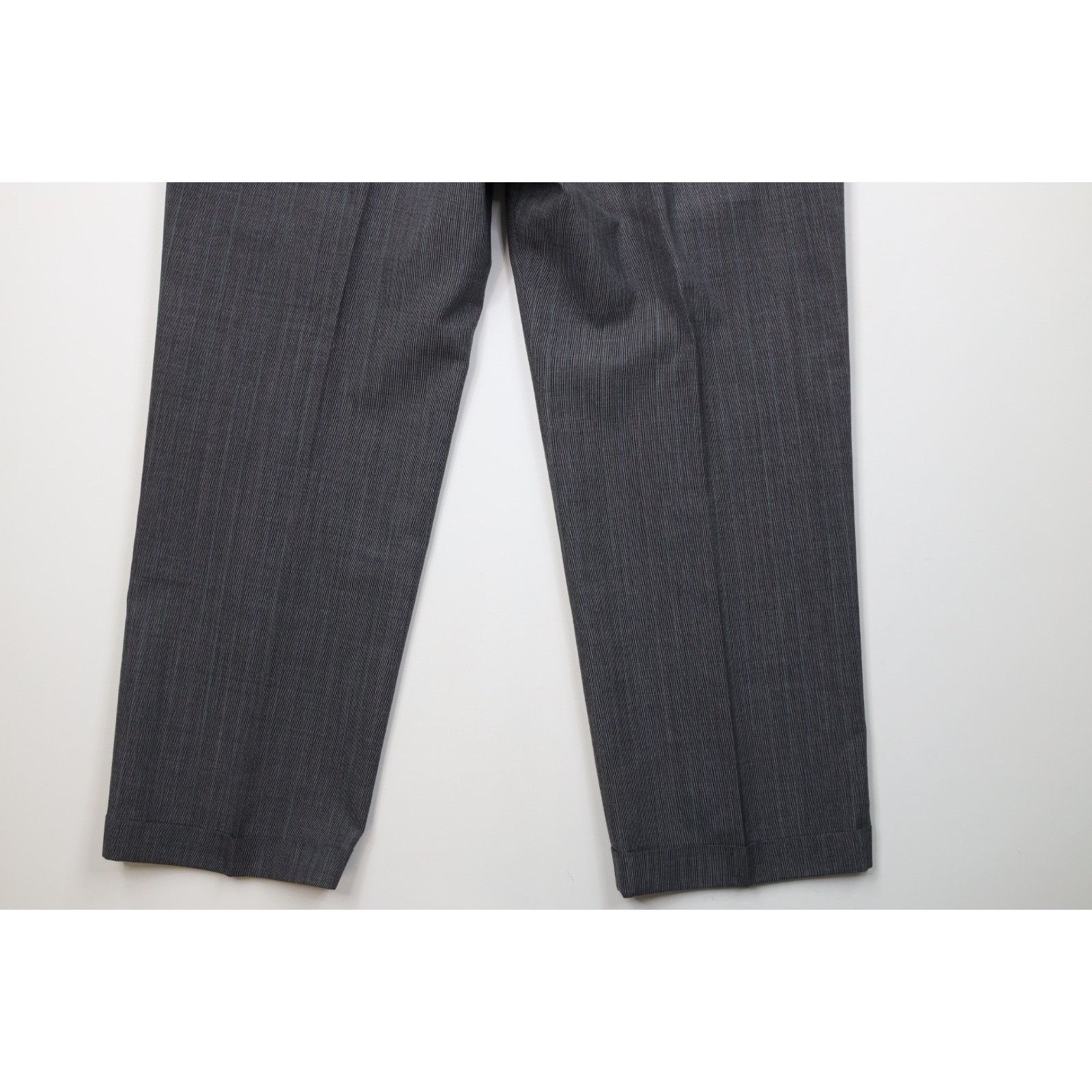 Vintage Vintage 90s Streetwear Hand Tailored 2 Piece Suit Wedding Size 48R - 20 Thumbnail