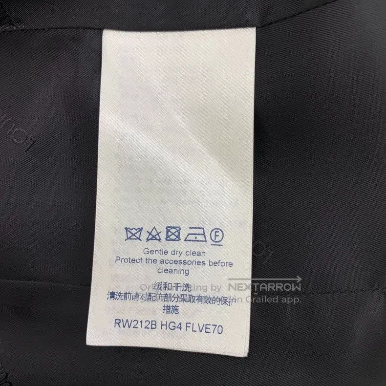 Louis Vuitton Louis Vuitton Black sheep wool lapel double-breasted long- Size XS / US 0-2 / IT 36-38 - 7 Thumbnail