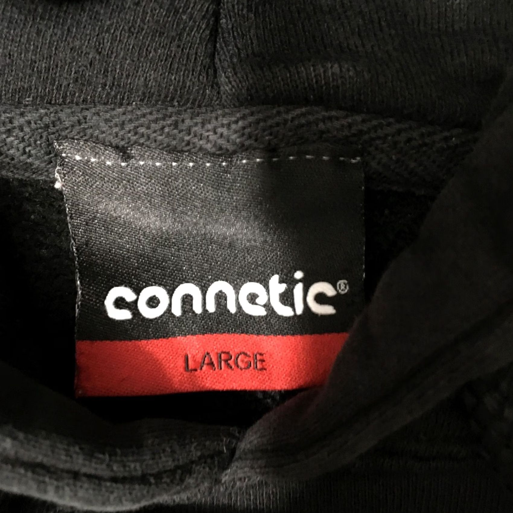Vintage VINTAGE connetic Surfboards Hoodie Sweatshirt Mens L Black Checkered Sleeves California 90s Shirt Mens Size US L / EU 52-54 / 3 - 3 Thumbnail