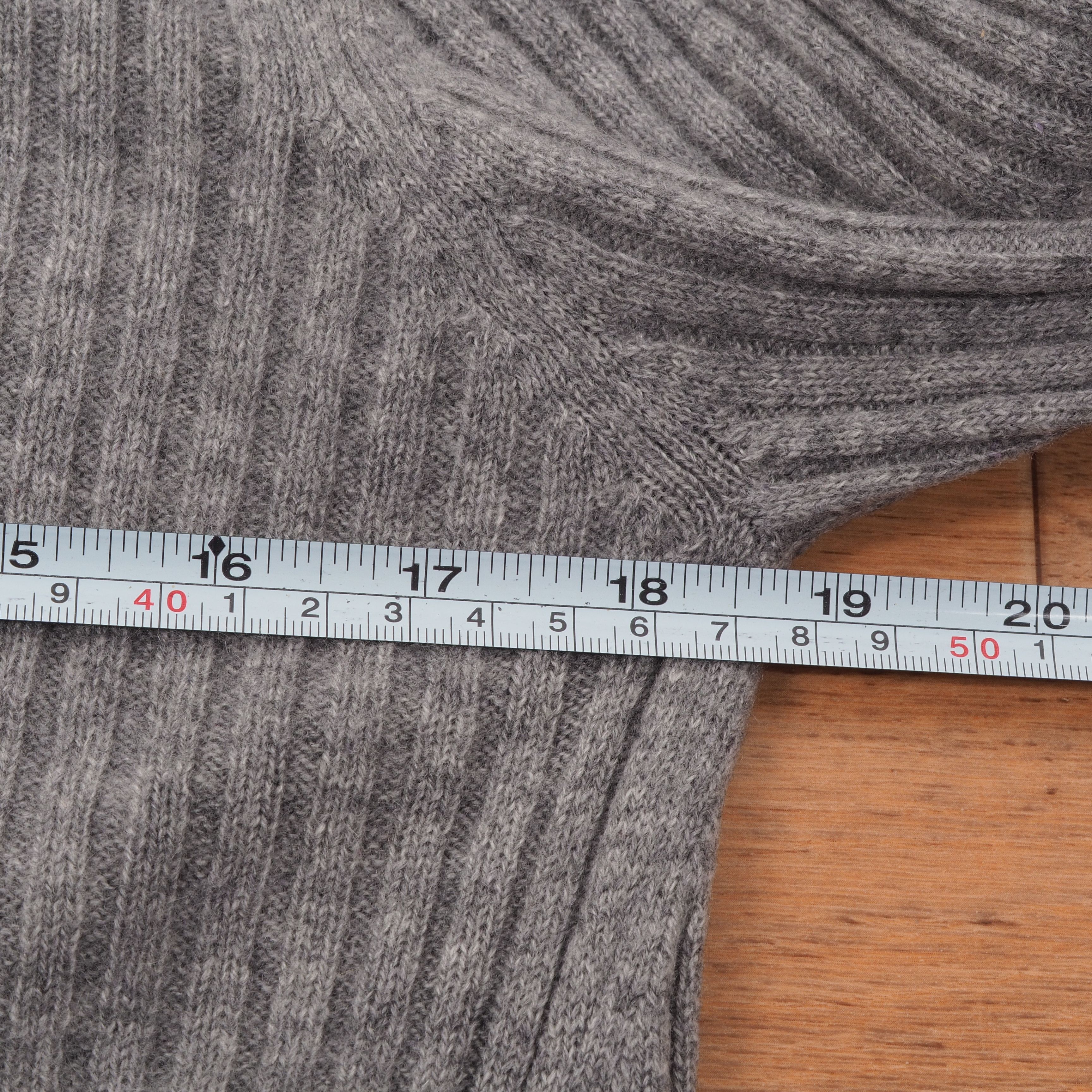 Iris von Arnim Iris Von Arnim Gray Wool Cashmere Sweater Pullover Size M / US 6-8 / IT 42-44 - 6 Thumbnail