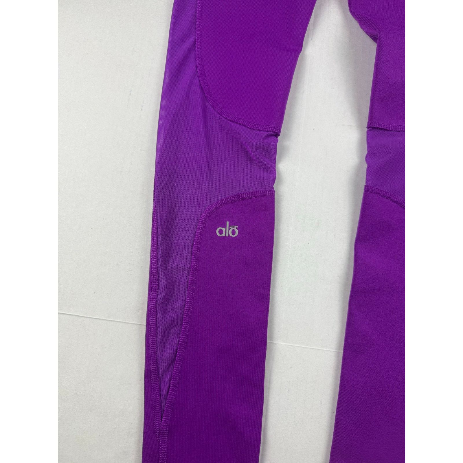 Alo Alo Yoga Purple Leggings - Women's Size Small Size 22" - 3 Thumbnail