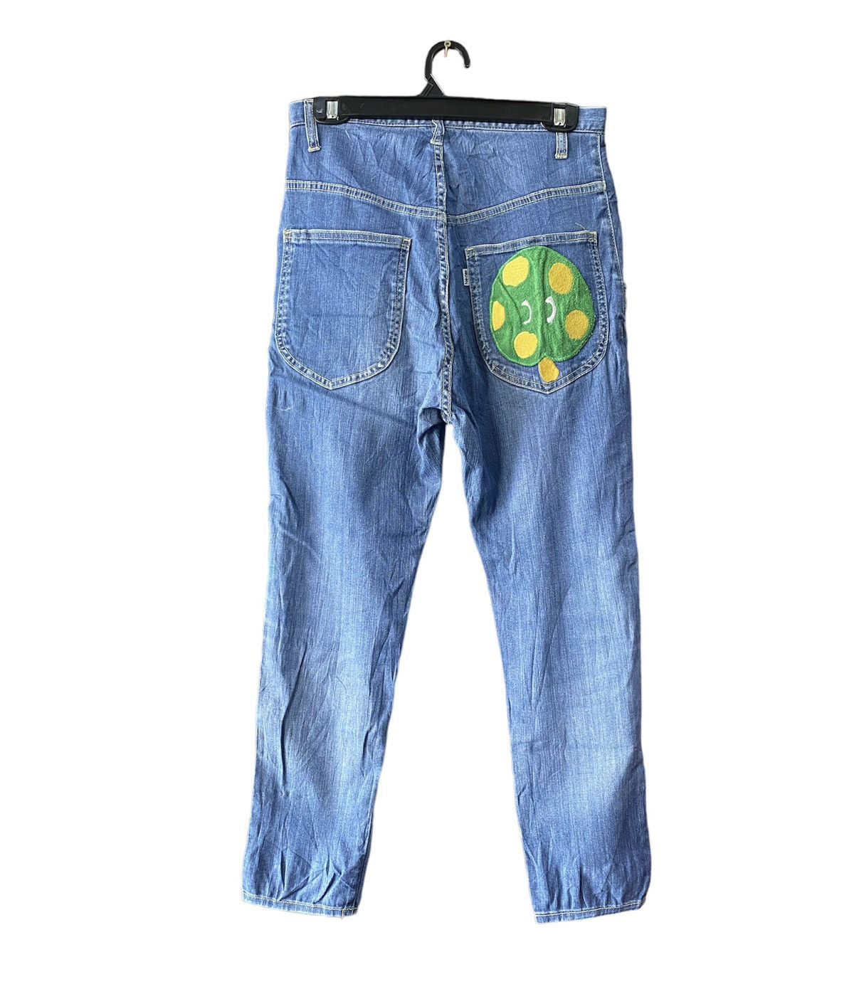 Designer × Issey Miyake × Ne-Net Ne-net Issey Miyaki Ladies Jeans W29” Size 29" - 5 Thumbnail