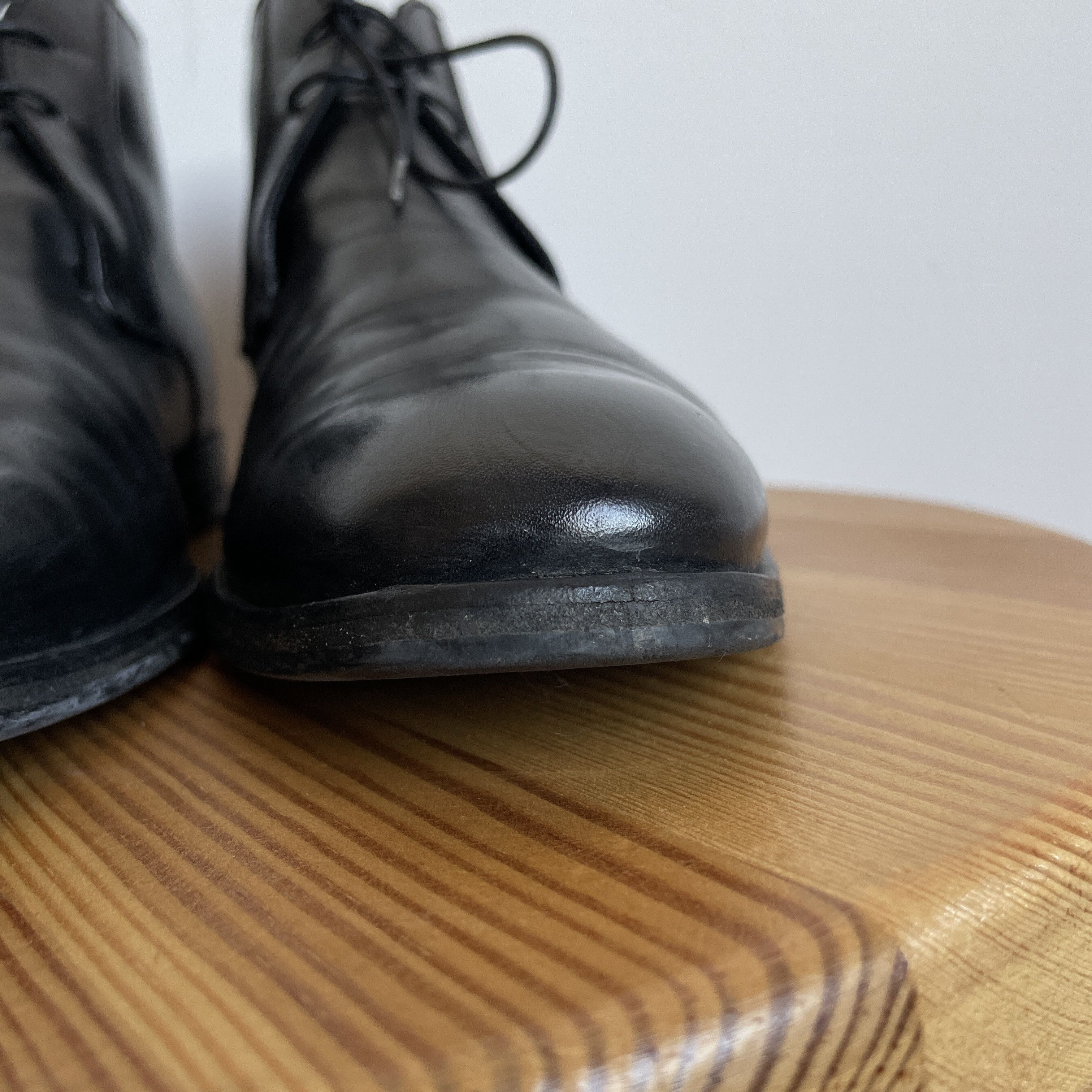 Ermenegildo Zegna Ermenegildo Zegna Ankle Leather Chukka Boots Size Zegna 7 EE Size US 8 / EU 41 - 7 Thumbnail