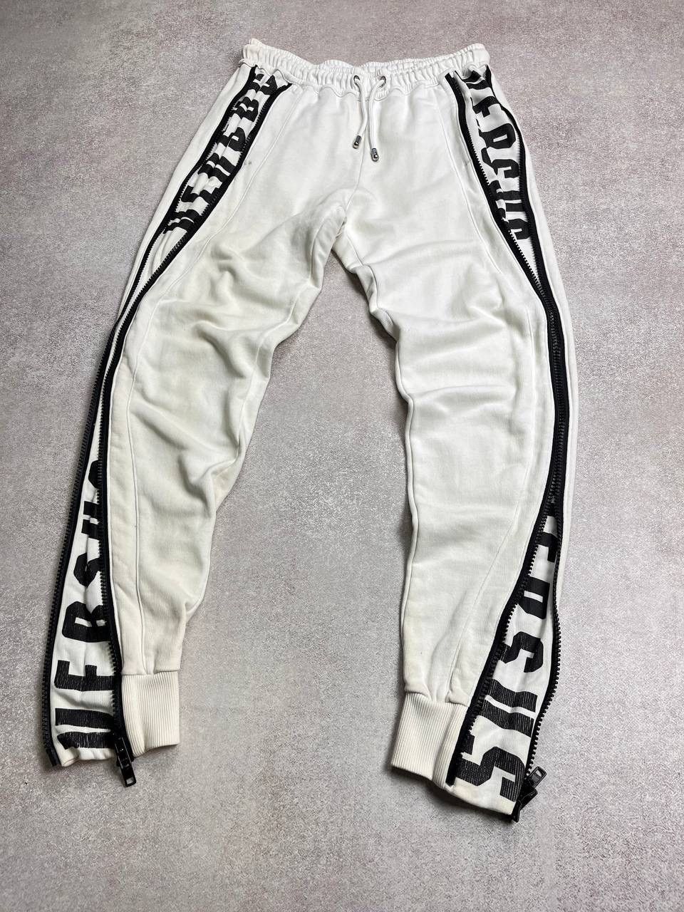 Versus Versace Vintage Versus Versace Baggy Cotton Trackpants Y2K M Size US 32 / EU 48 - 2 Thumbnail