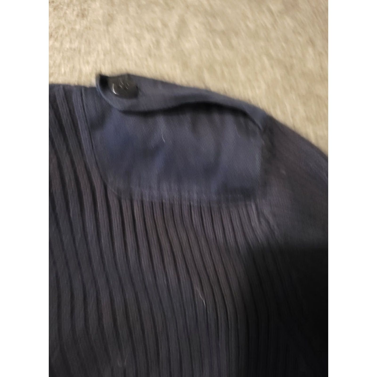 Ralph Lauren VINTAGE Lauren Ralph Lauren Ribbed Military Sweater Women's M Navy Blue Pullover Crew Neck Long Sleeve Logo 90s Designer Outdoor Preppy Pocket Size M / US 6-8 / IT 42-44 - 6 Thumbnail