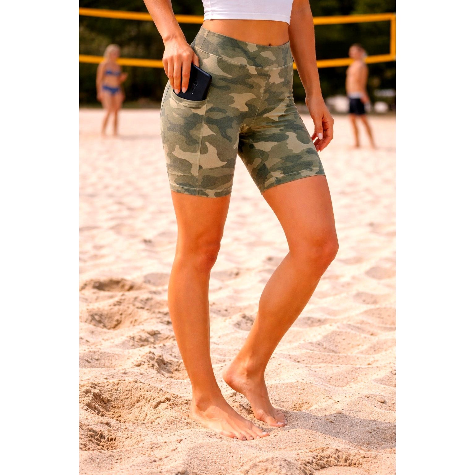 MONROW Monrow Womens Urban Bike Short - Camouflage - size S Size 26" / US 2 / IT 38 - 1 Thumbnail