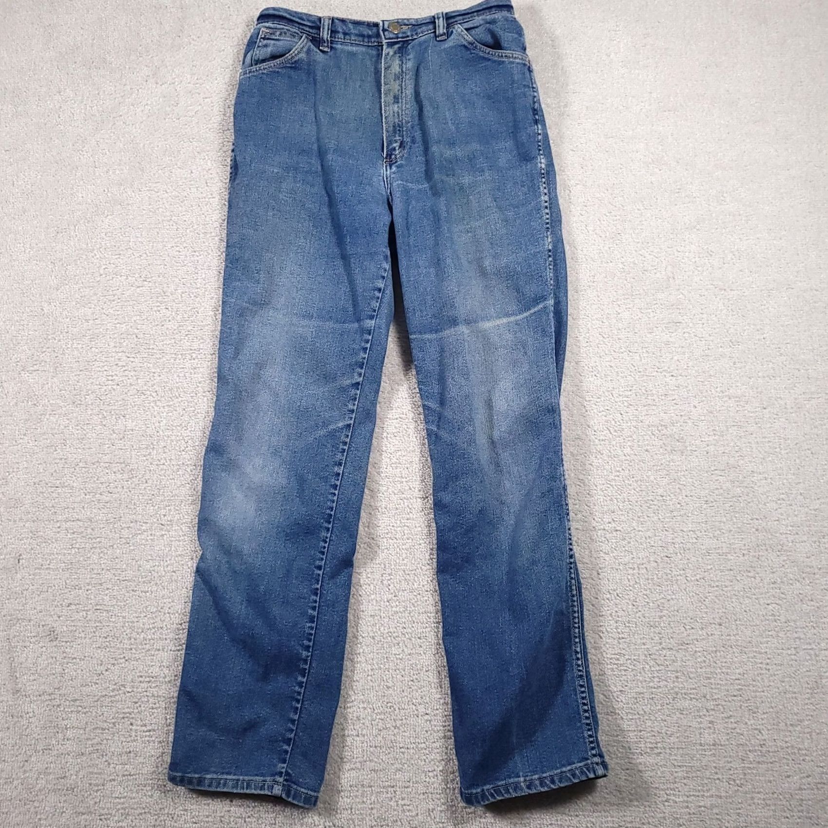 Wrangler VINTAGE Wrangler Misses Jeans MR231NV Women's 14 Regular Denim 80s Made In USA Size 36" / US 14 / IT 50 - 2 Thumbnail