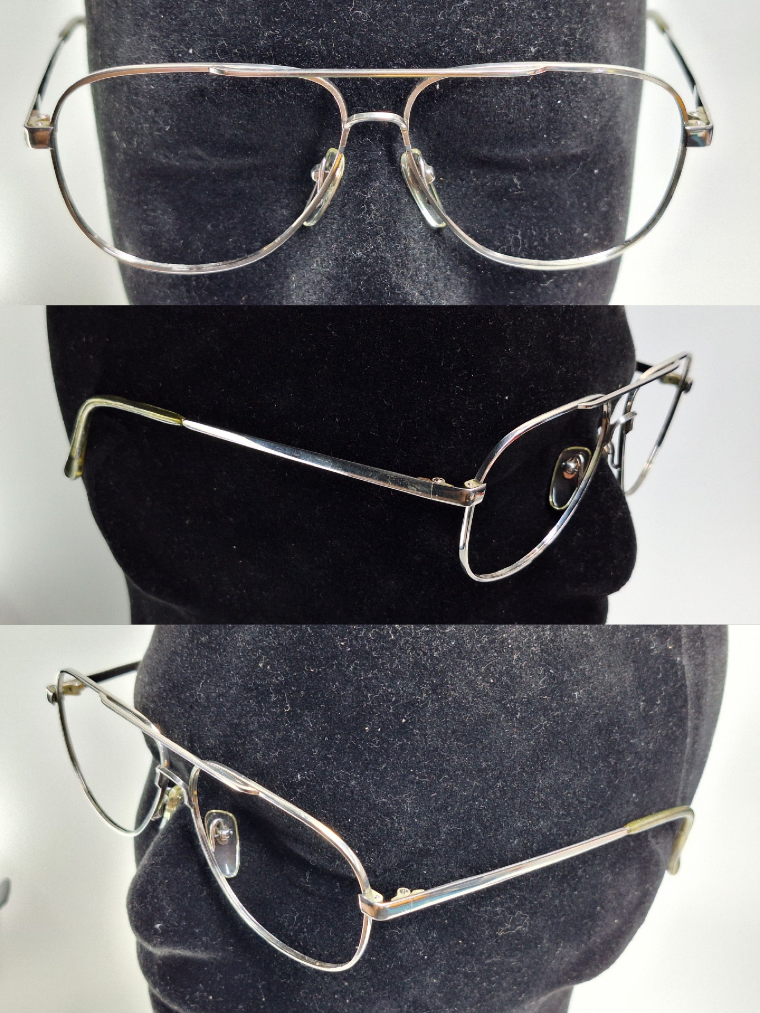 Nikon 90s Nikon FB623 Double Bridge Vintage Eyeglass Frame Size ONE SIZE - 2 Thumbnail
