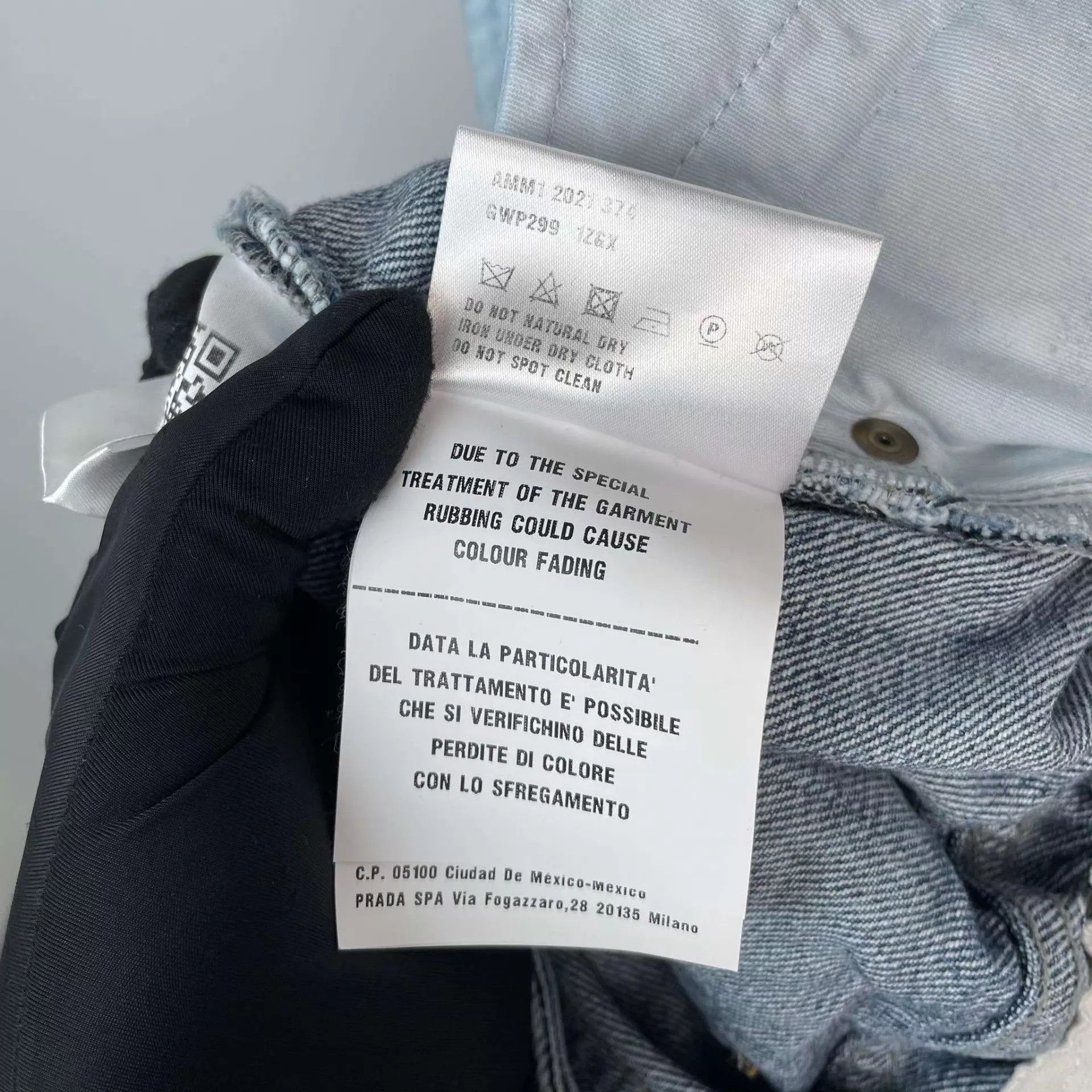 Miu Miu MIU MIU 95 New Blue Jeans 24 Size 24" / US 00 / IT 34 - 7 Thumbnail