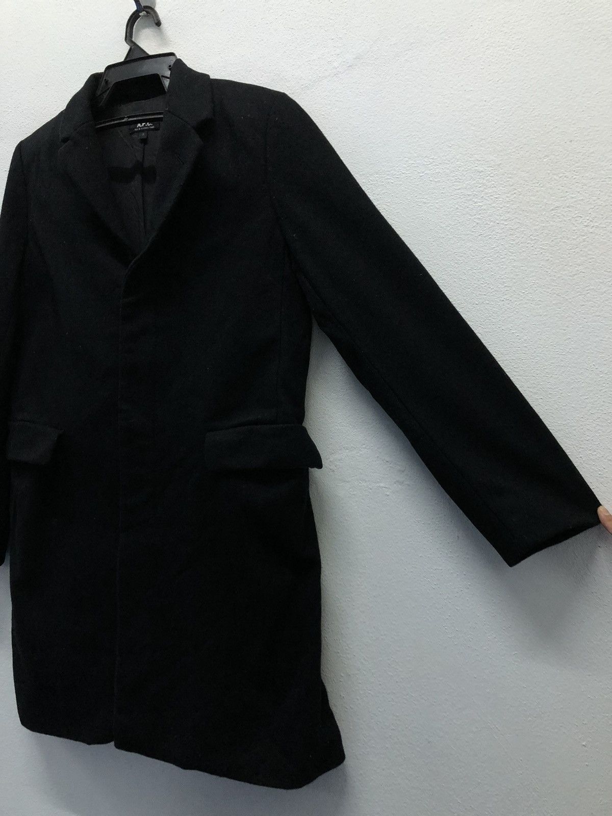A.P.C. Vintage A.P.C. Rue De Fleurus Paris Made In France Long Coat Size M / US 6-8 / IT 42-44 - 4 Thumbnail