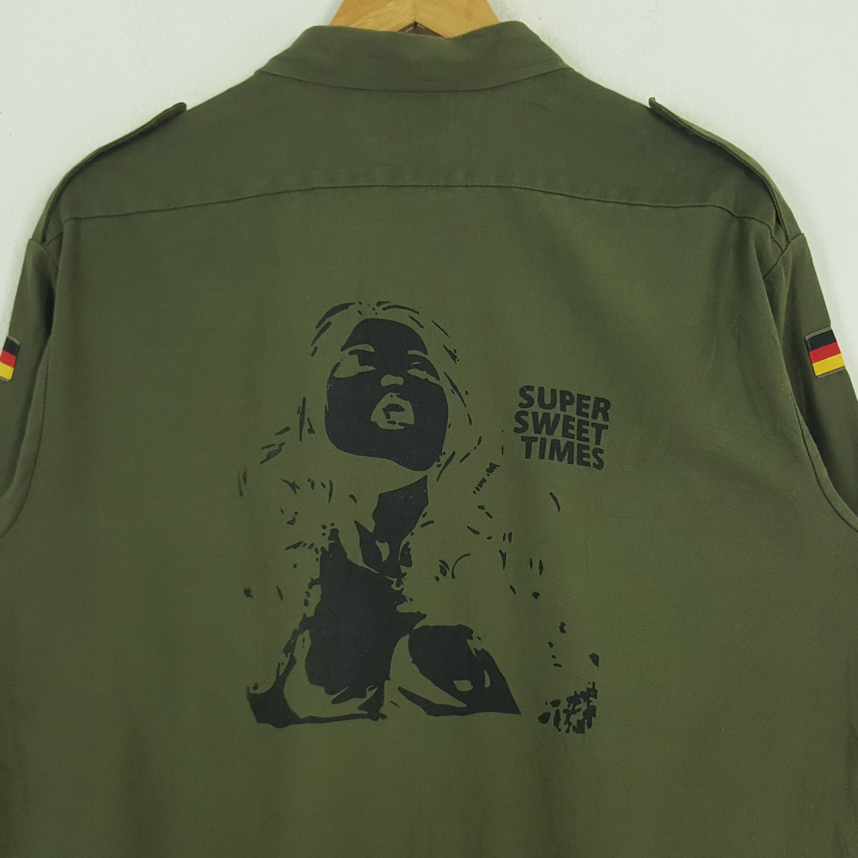 Vintage Vintage Germany Army Super Sweet Times Custom Shirt Size US XL / EU 56 / 4 - 2 Thumbnail