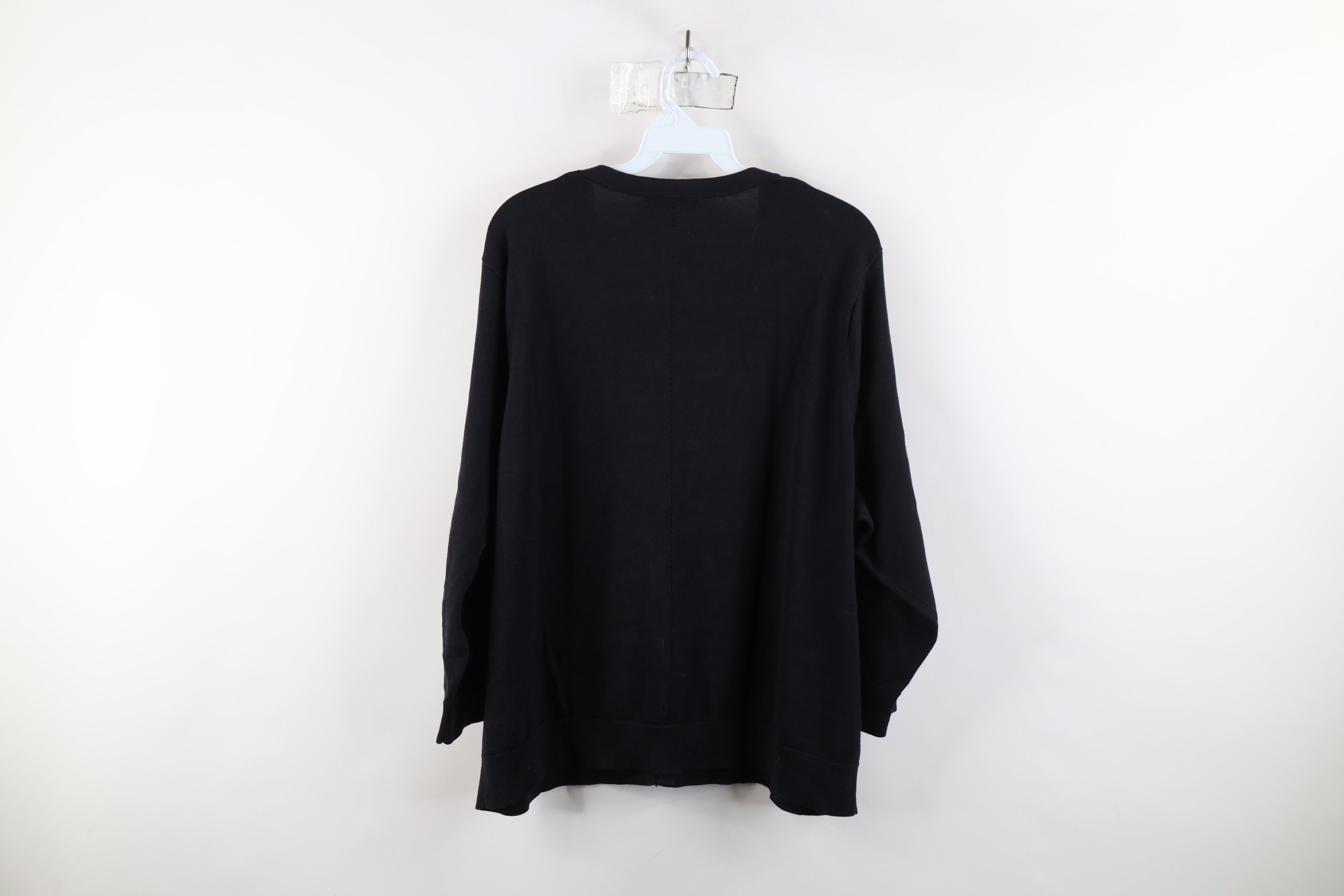 Lands' End × Vintage Vintage Lands End Cotton Knit 3/4 Sleeve Cardigan Sweater Size XXL / US 16-18 / IT 52-54 - 10 Thumbnail