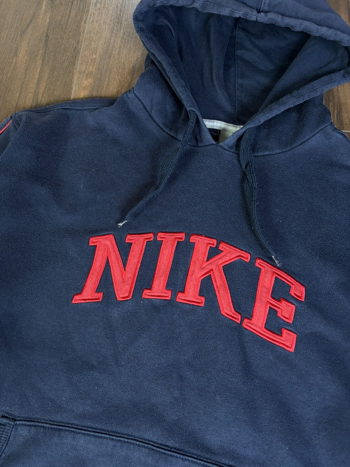 Nike Vintage Nike hoodie big logo size XL Size US XL / EU 56 / 4 - 2 Thumbnail