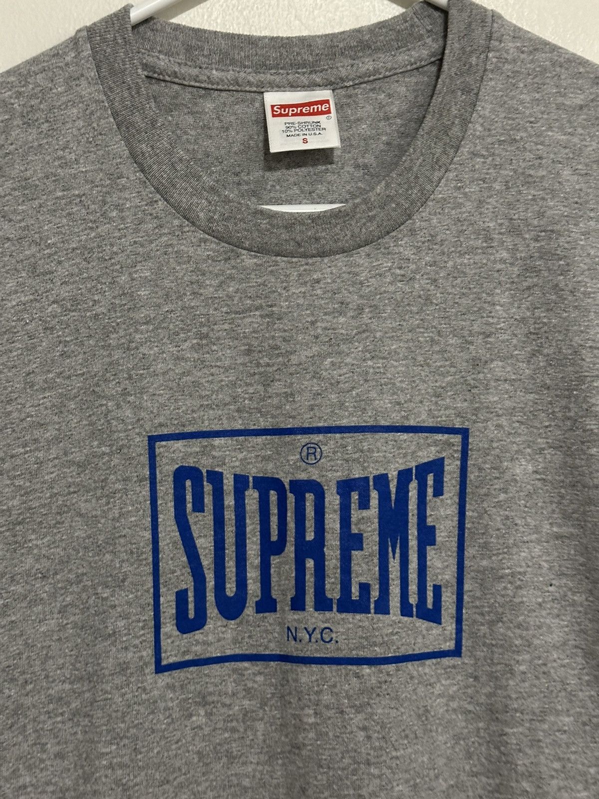 Supreme Supreme Warm Up Tee Size US S / EU 44-46 / 1 - 2 Thumbnail