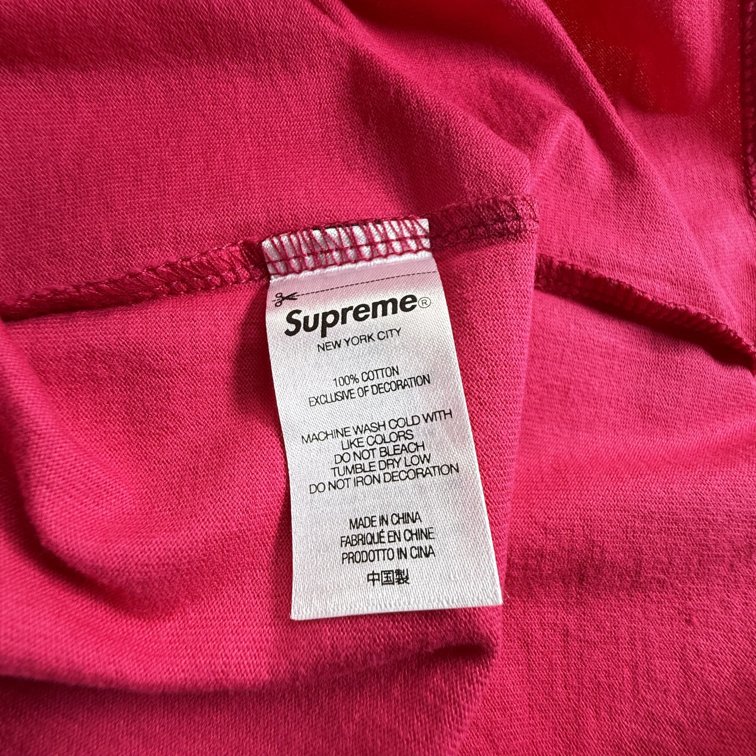 Supreme Supreme Small Box Logo Tee Fuchsia Pink Mens XL T-Shirt Size US XL / EU 56 / 4 - 4 Thumbnail