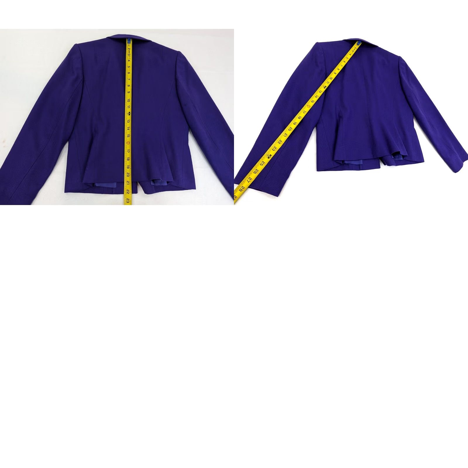 Pendleton Pendleton Blazer Womens Petite 10P Purple Notch Lined Wool Single-Breasted 1-Button Jacket Vintage Shinny Knits Solid Caucasian… Size L / US 10 / IT 46 - 9 Thumbnail