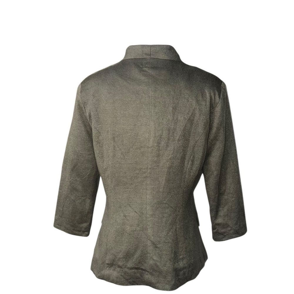 Anthropologie Anthropologie Cartonnier Olive 3/4 Sleeve Jacket Size Larg Size L / US 10 / IT 46 - 4 Thumbnail