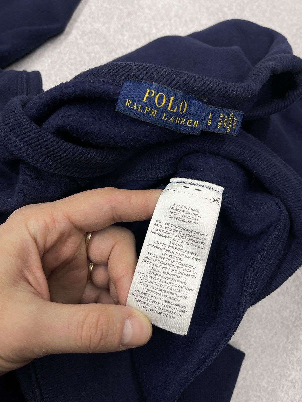 Polo Ralph Lauren Womens Polo Ralph Lauren TrackSuit Navy Y2K Rugby Size L Size L / US 10 / IT 46 - 13 Thumbnail