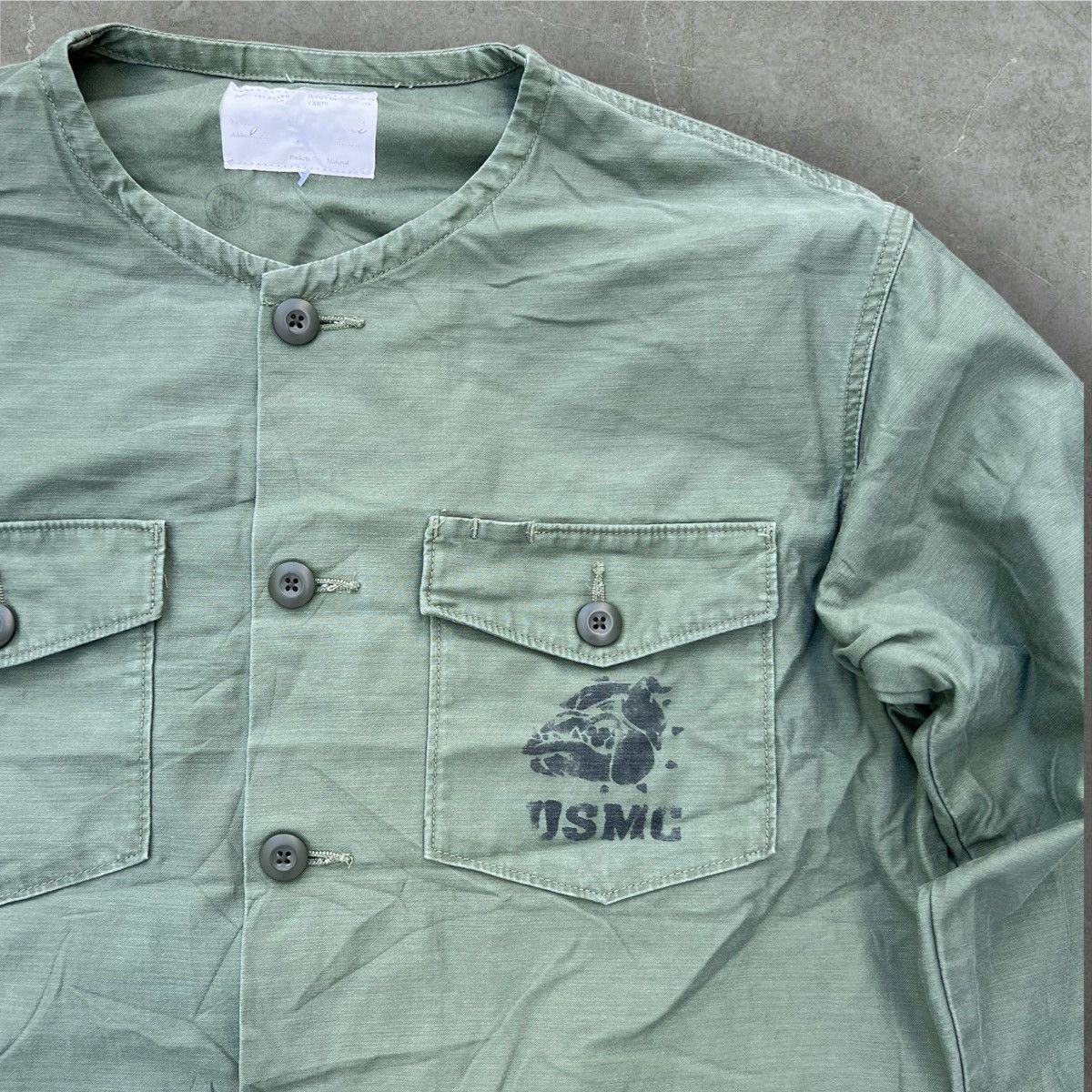 Journal Standard OG 50s Vtg USMC Fatique Shirt by Journal Standard Japan Size US L / EU 52-54 / 3 - 3 Thumbnail