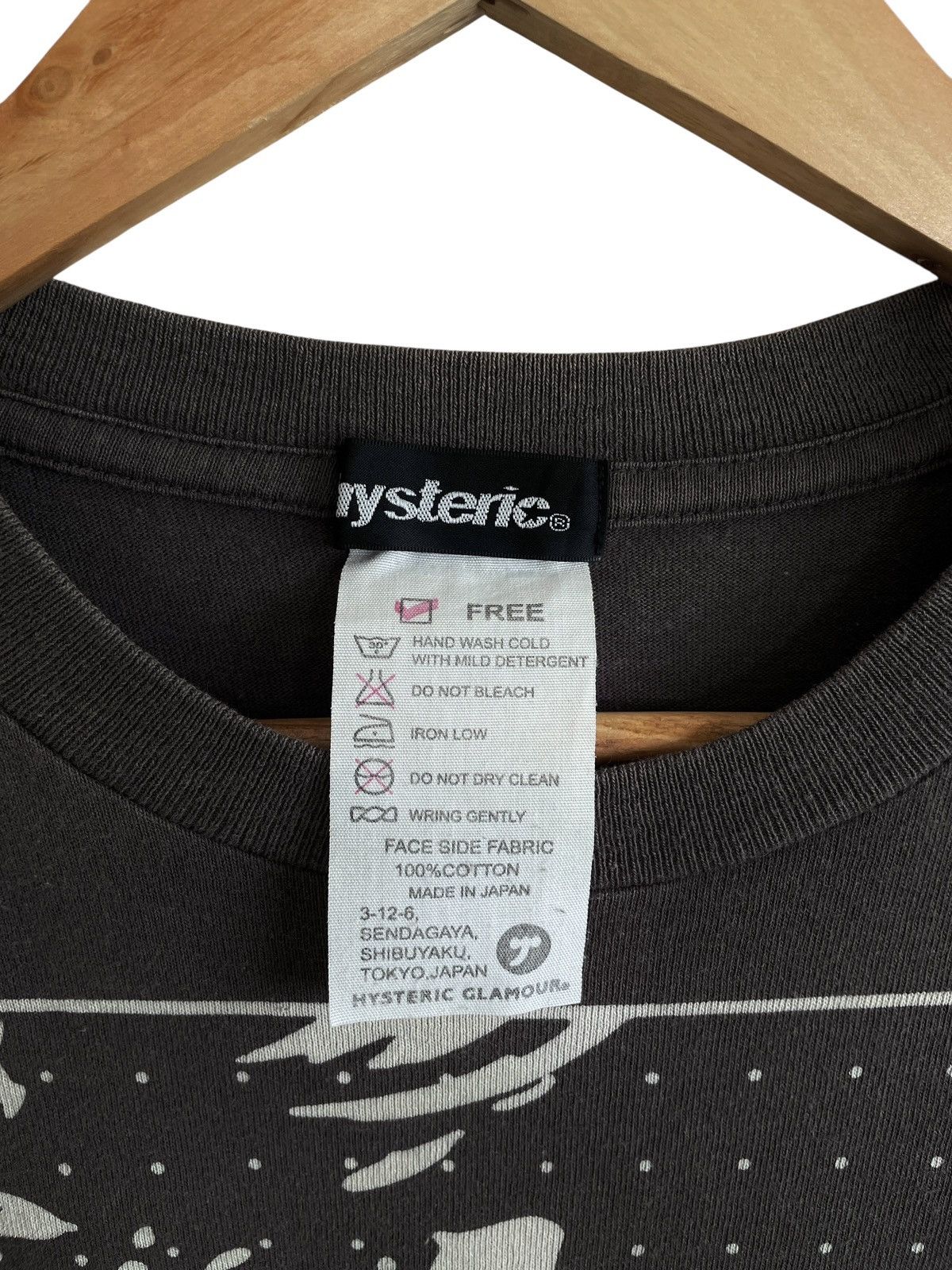 Hysteric Glamour Rare Vintage Japanese Brand Hysteric Glamour T-shirt 1990s Size US S / EU 44-46 / 1 - 8 Thumbnail