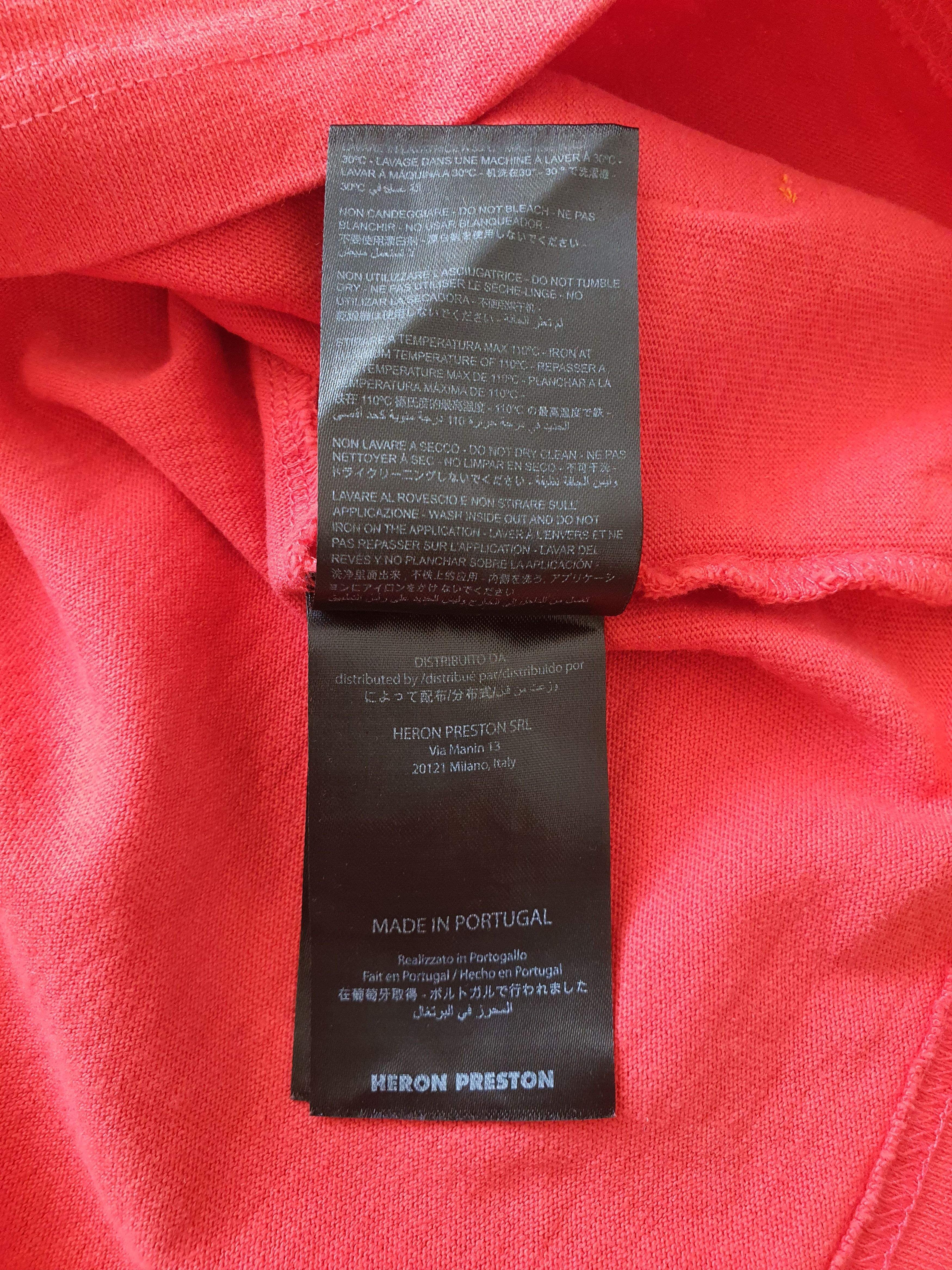 Heron Preston ''DSNY Uniform'' Long Sleeve T-Shirt Size US S / EU 44-46 / 1 - 6 Thumbnail