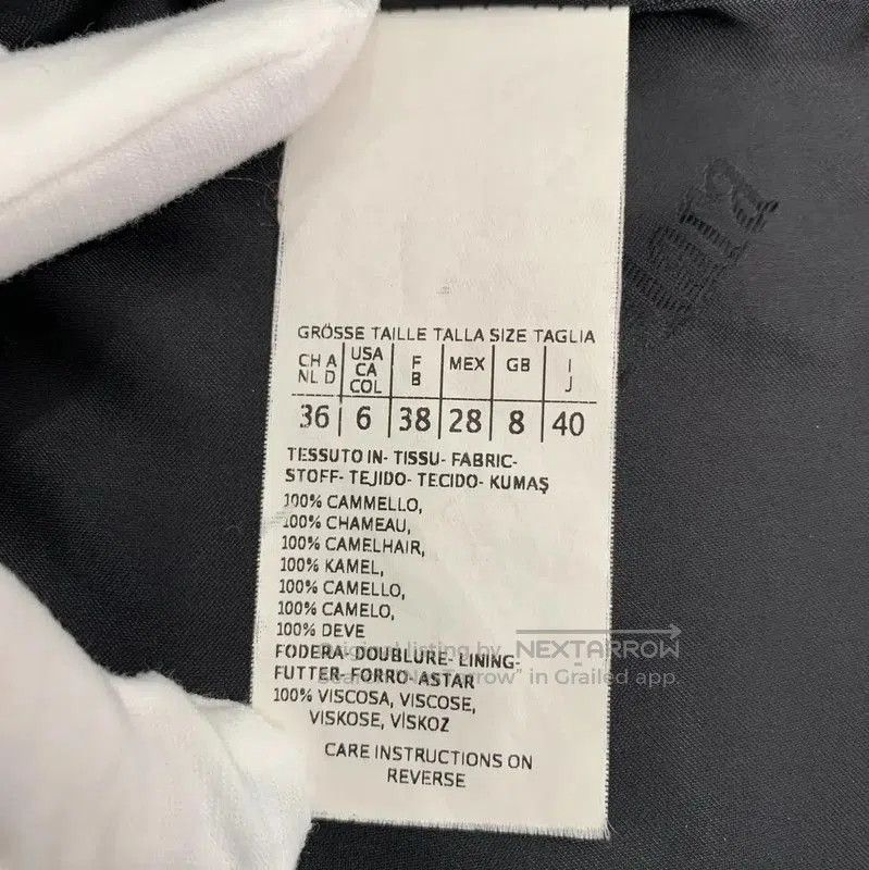 Max Mara MaxMara Black Cashmere Women's Coat . Size M / US 6-8 / IT 42-44 - 6 Thumbnail