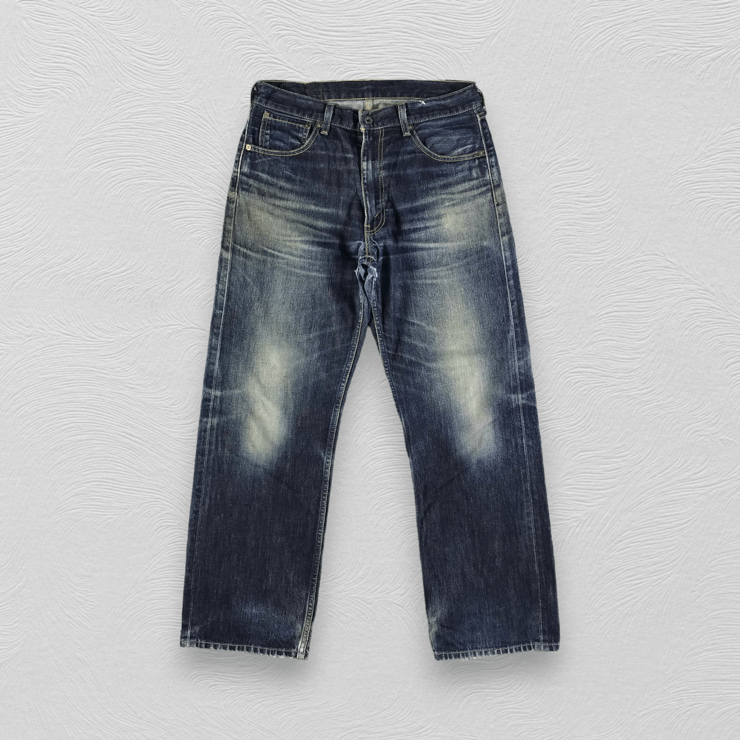 Levi's Distress Vintage Levis 503 Jeans Faded Blue KJ2424 Size US 32 / EU 48 - 1 Thumbnail