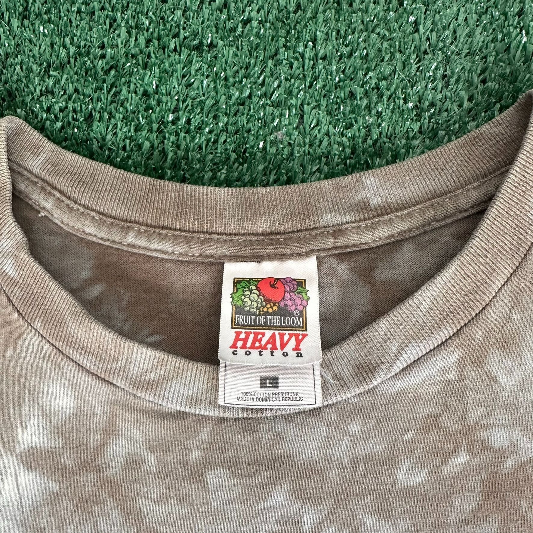 Fruit Of The Loom Vintage Y2K Native American Wolf T-Shirt Western Thrashed Di Size US L / EU 52-54 / 3 - 3 Thumbnail