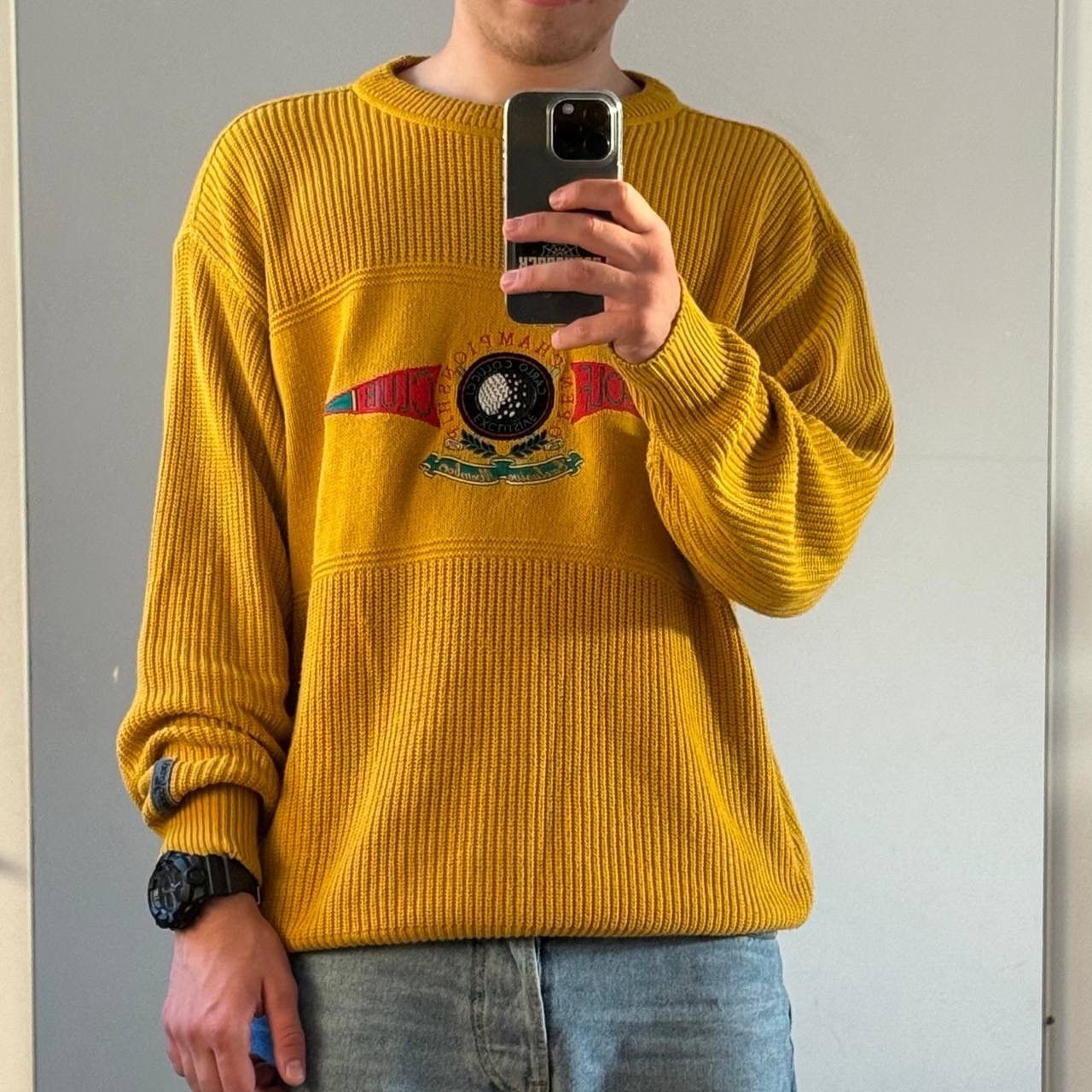 Carlo Colucci Carlo Colucci Vintage Sweater, Pullover Size US XL / EU 56 / 4 - 2 Thumbnail