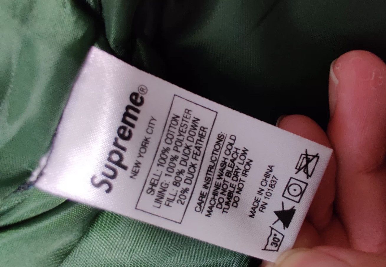 Supreme Supreme casino down nuptse jacket black medium Size US M / EU 48-50 / 2 - 4 Thumbnail