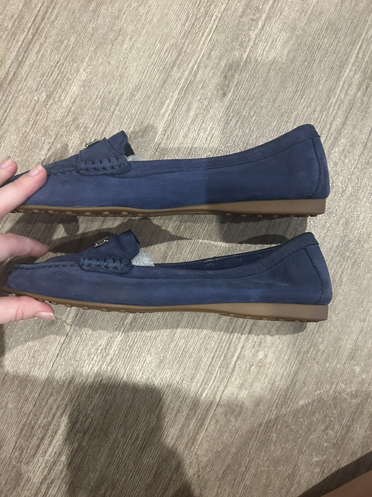 Coach Coach Navy Blue Loafers Size US 8.5 / IT 38.5 - 3 Thumbnail