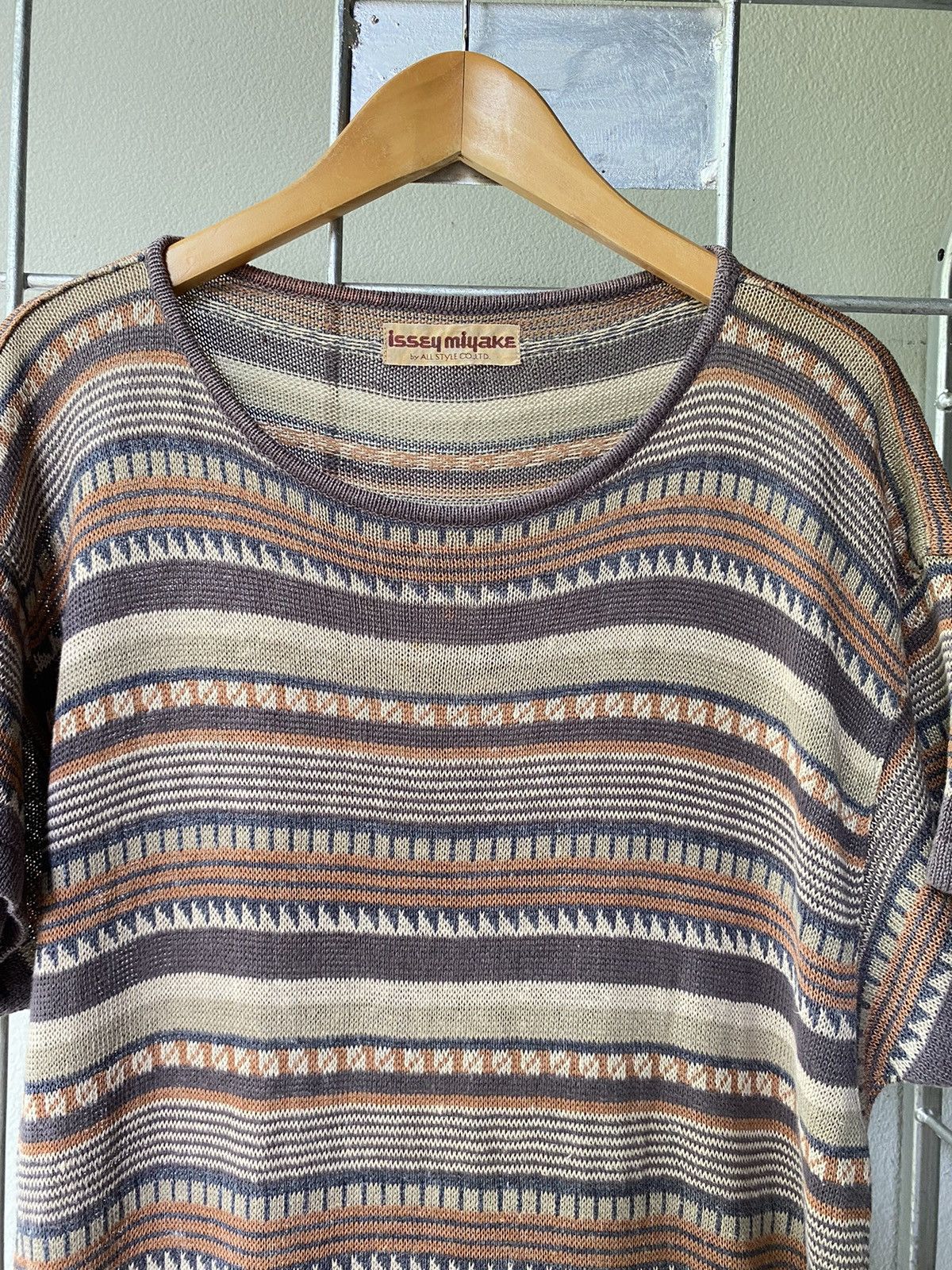 Issey Miyake Issey Miyake vintage knitted dress Size L / US 10 / IT 46 - 6 Thumbnail