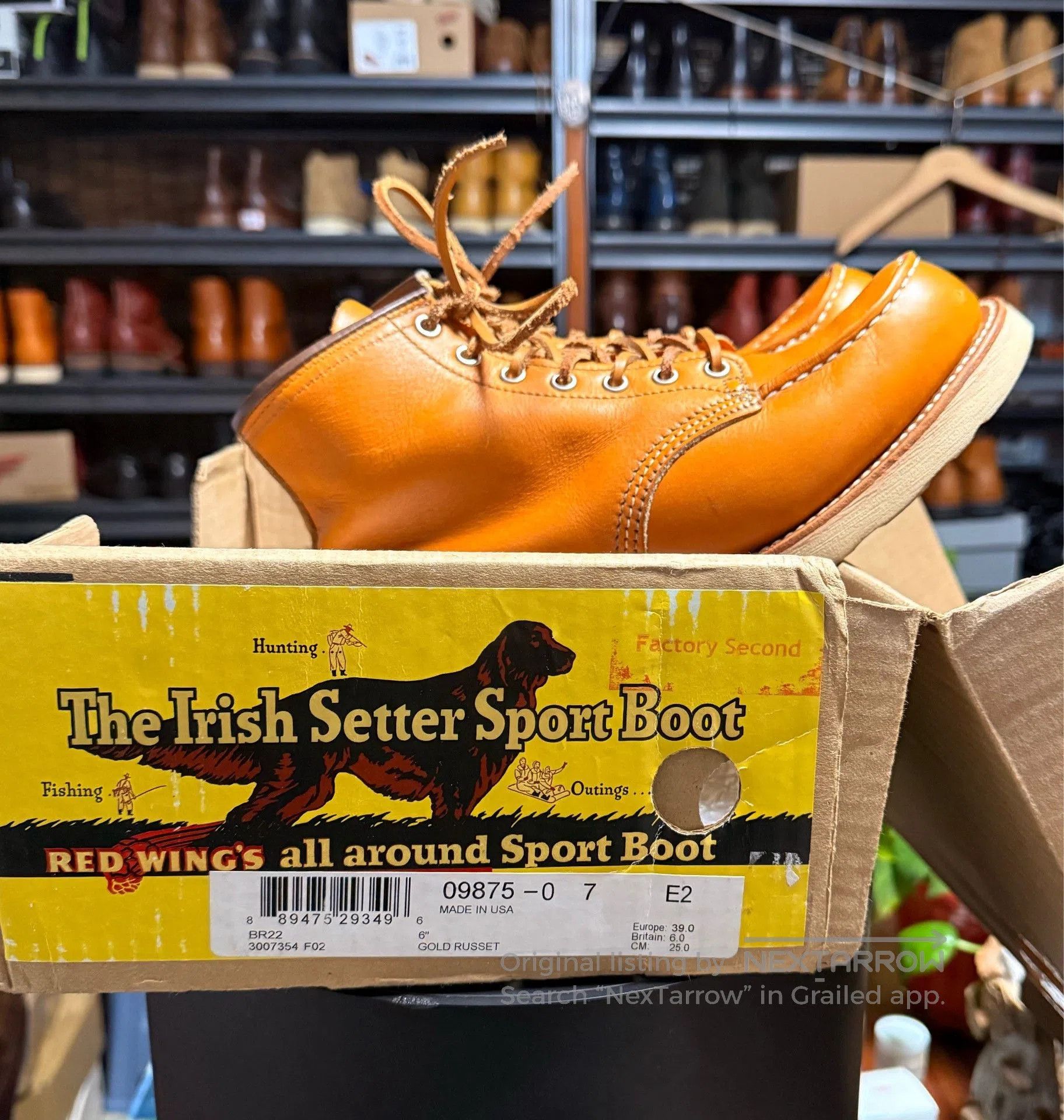 Red Wing Red Wing 9875 Yellow Dog Boot. Size US 8 / EU 41 - 1 Thumbnail