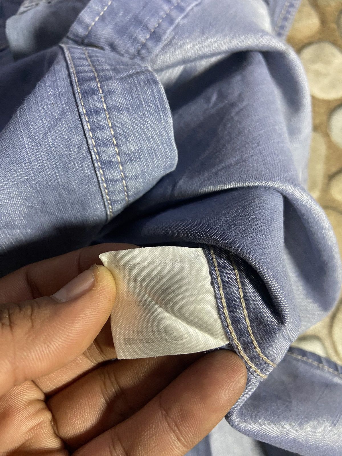 Japanese Brand × Vintage × semanticdesign VTG semantic design denim shirt Size US M / EU 48-50 / 2 - 5 Thumbnail