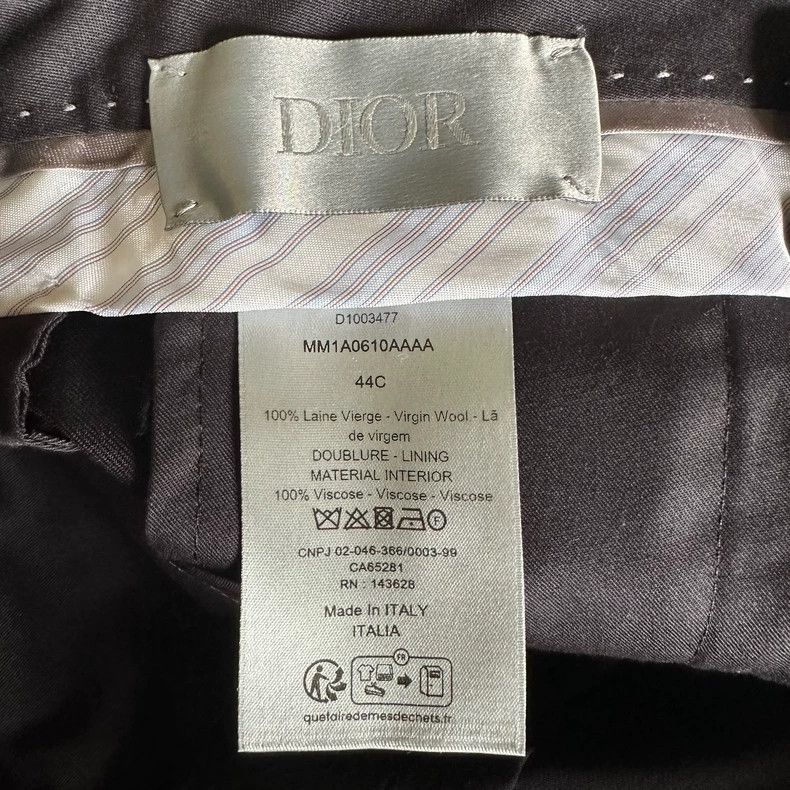 Dior Dior Black high-end sheep wool trousers 2505-Nextarrow Size US 28 / EU 44 - 6 Thumbnail