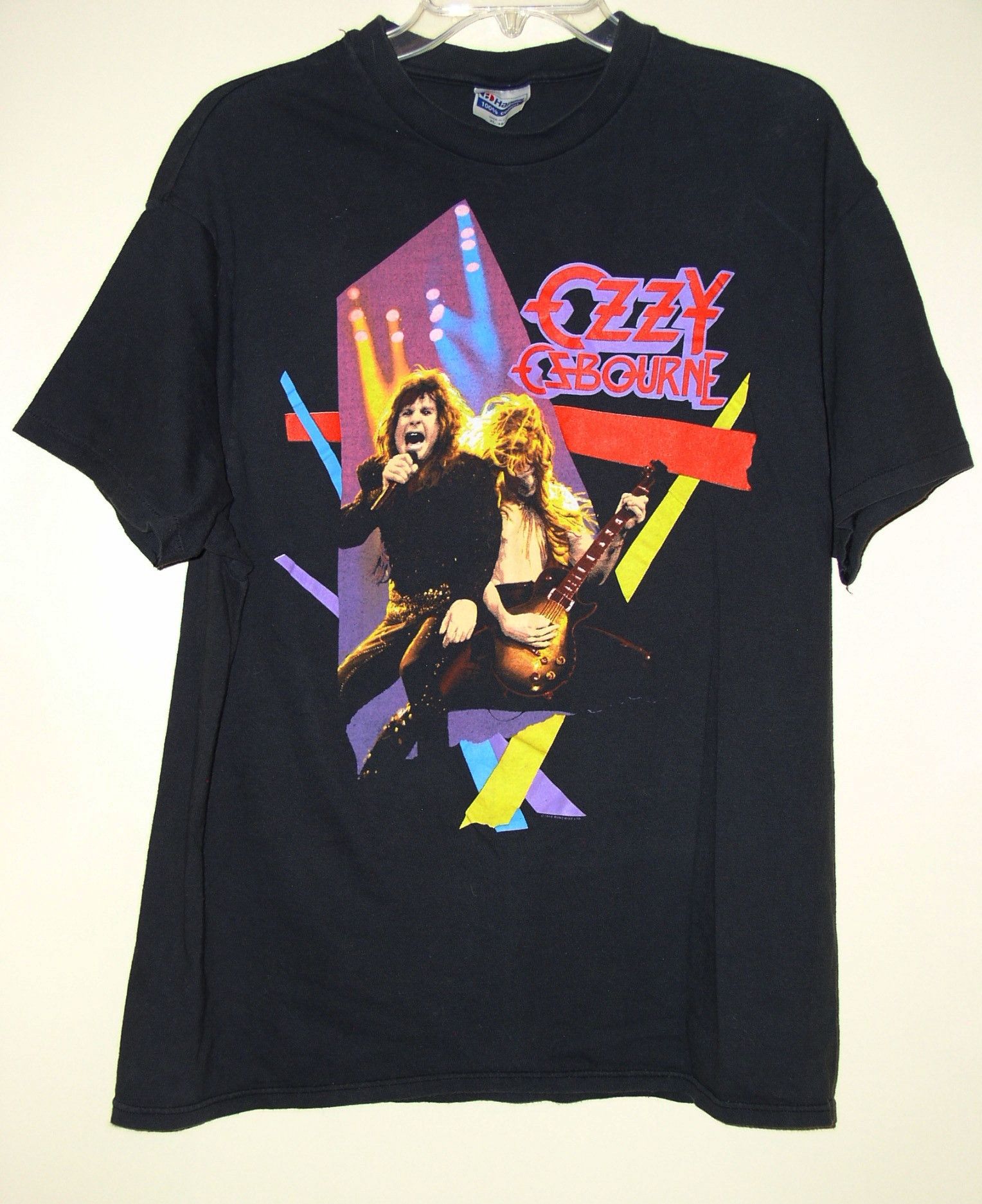 Ozzy Osbourne Concert Shirt Vintage 1989 No Rest For Wicked