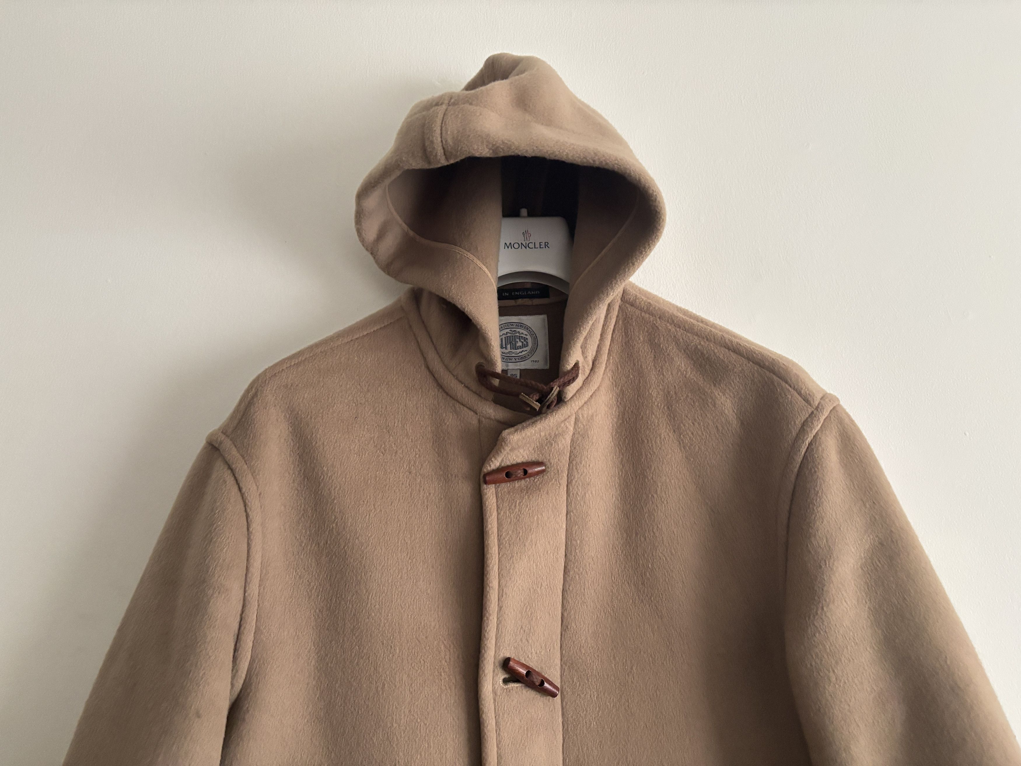 Gloverall J. Press Duffle Coat England Tan Wool Overcoat - 38/ Medium Size US M / EU 48-50 / 2 - 3 Thumbnail