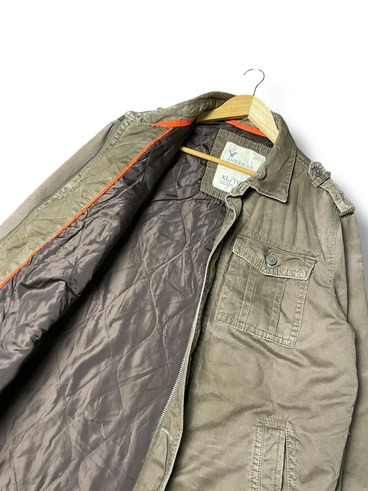 American Eagle Outfitters × Japanese Brand × Vintage American Eagle Outfitters Multi-pocket Jacket (84) Size US XL / EU 56 / 4 - 7 Thumbnail