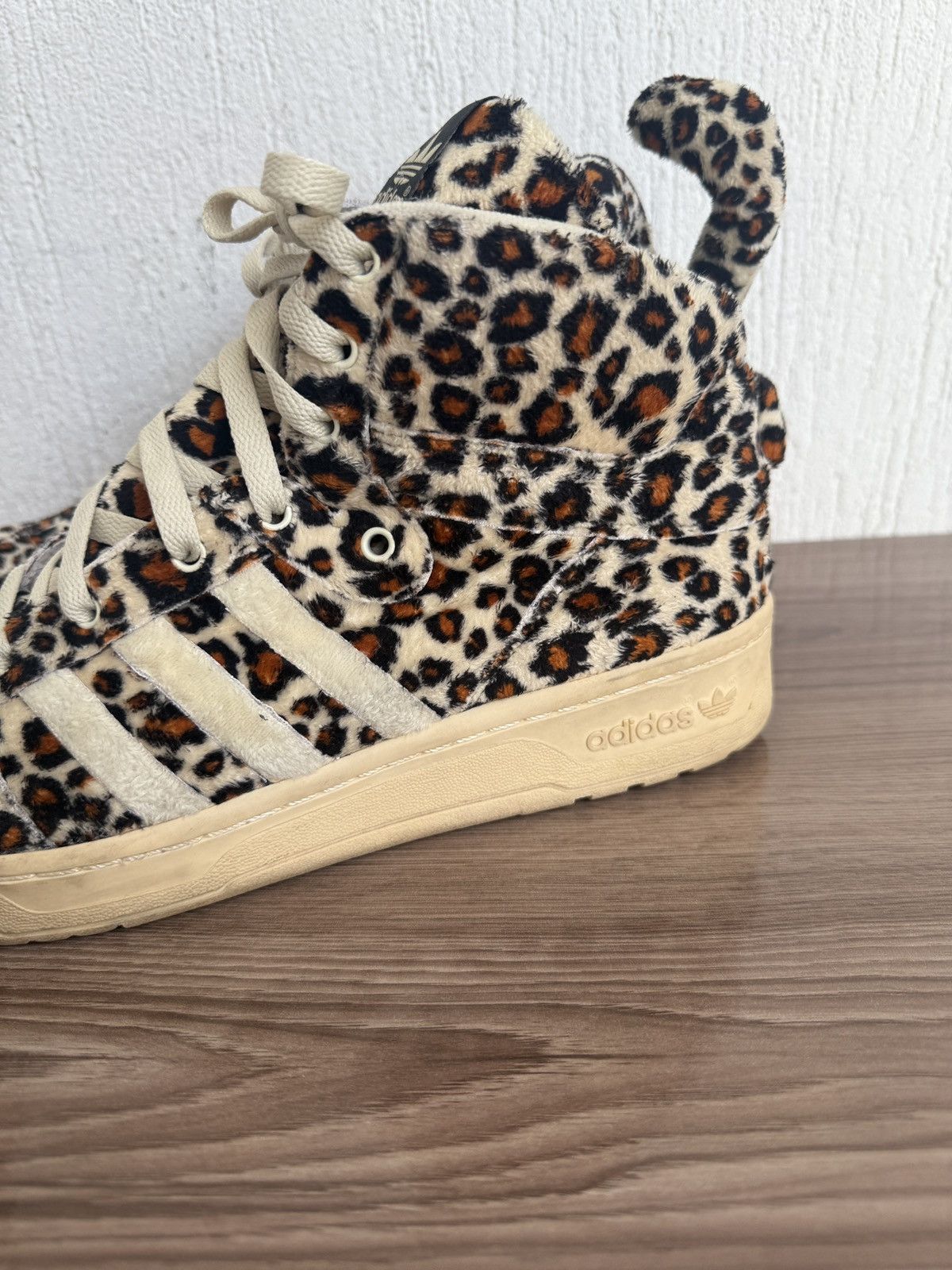 Adidas × Jeremy Scott Leopard sandstorm sneaker Size US 11 / EU 44 - 7 Thumbnail