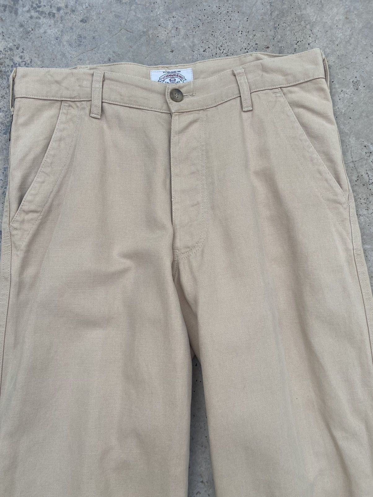 Armani Armani Jeans Baggy pants Eco Stone Size US 32 / EU 48 - 2 Thumbnail