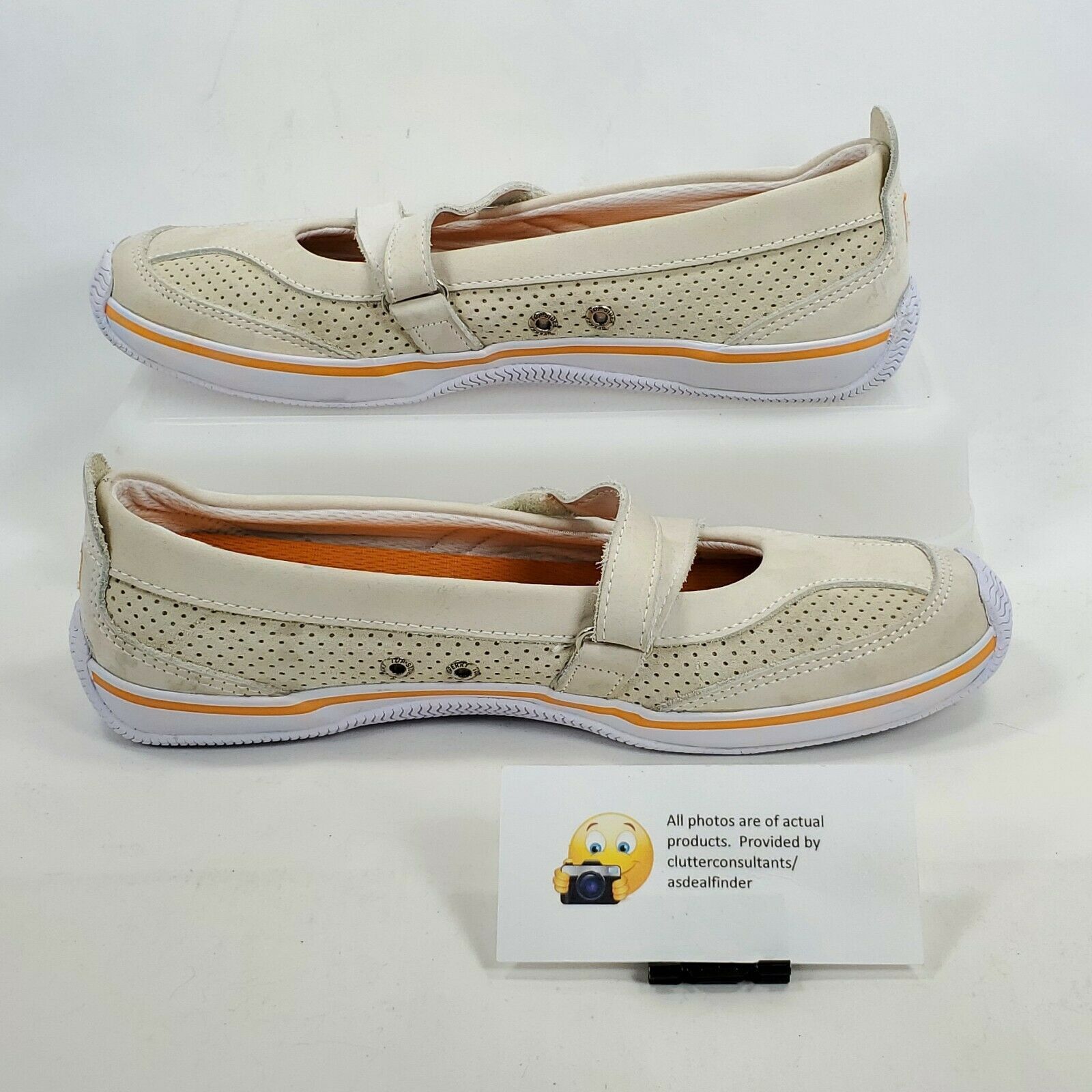 Sperry Sperry Top Sider Boat Shoe Womens Size 8 9659731 Beige Size US 8 / IT 38 - 4 Thumbnail