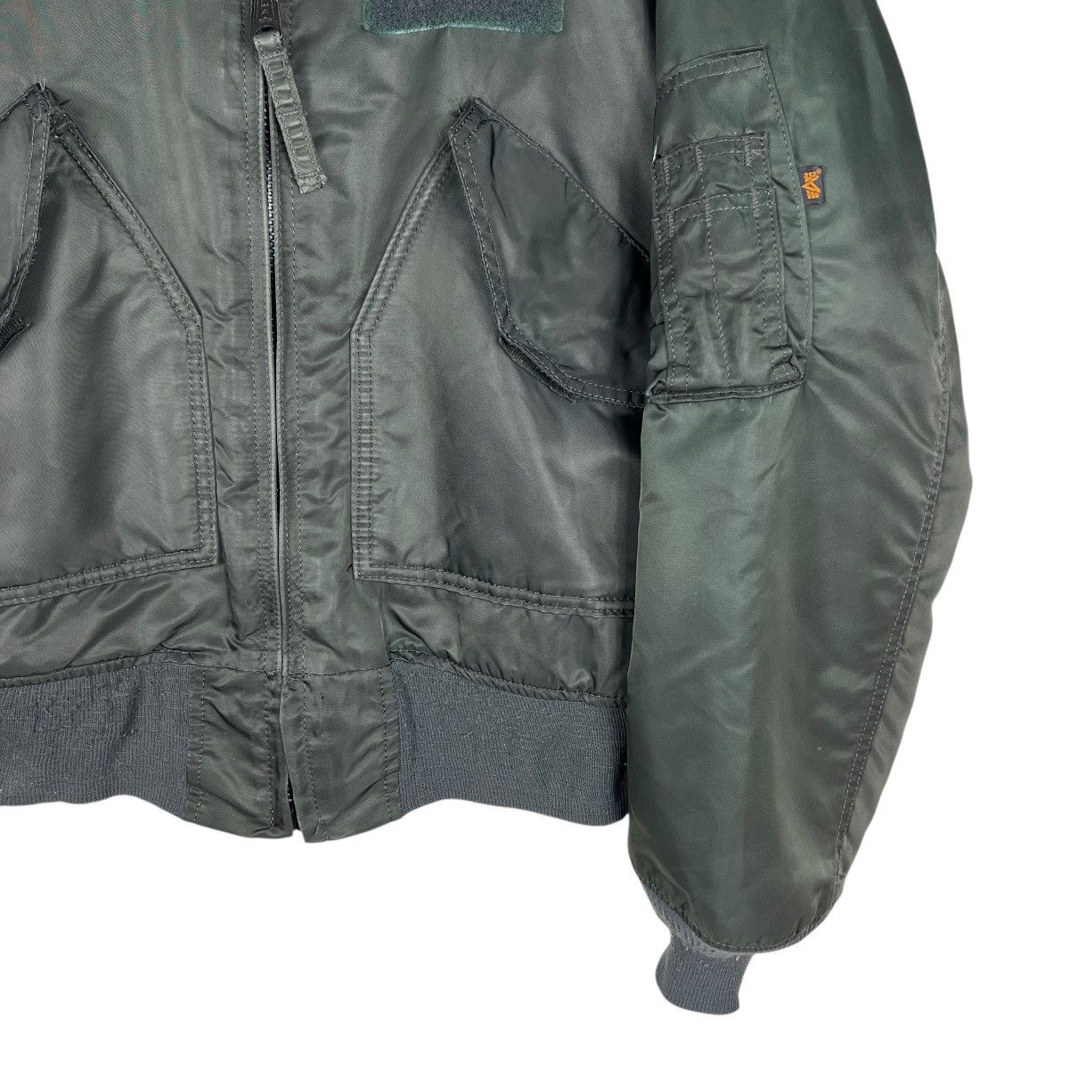 Alpha Industries Vintage alpha Cwu 45 P Bomber Jacket Made In Usa Size M Size US M / EU 48-50 / 2 - 6 Thumbnail