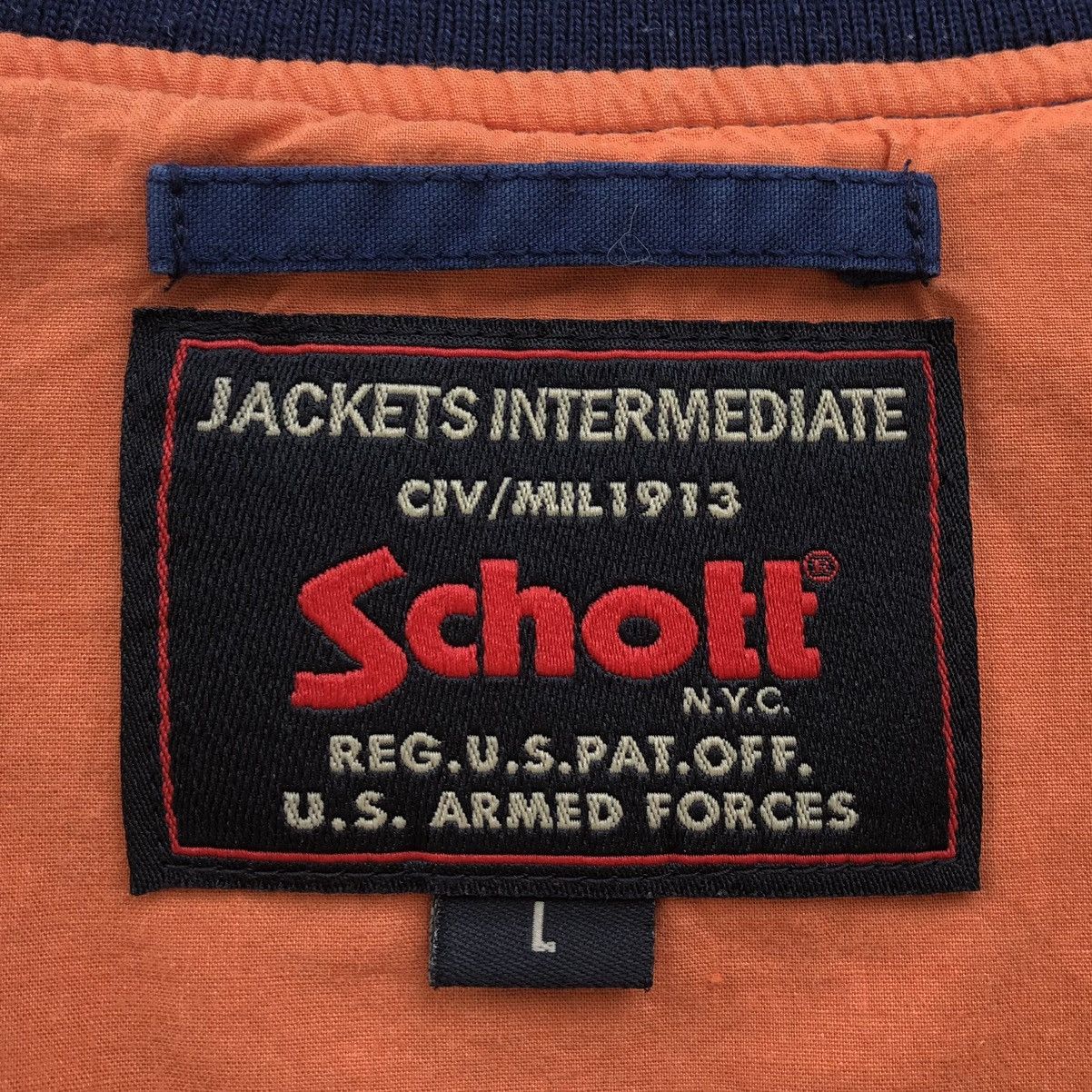 Schott Vintage Schott N.Y.C USS Patches Bomber Jacket Size US L / EU 52-54 / 3 - 15 Thumbnail
